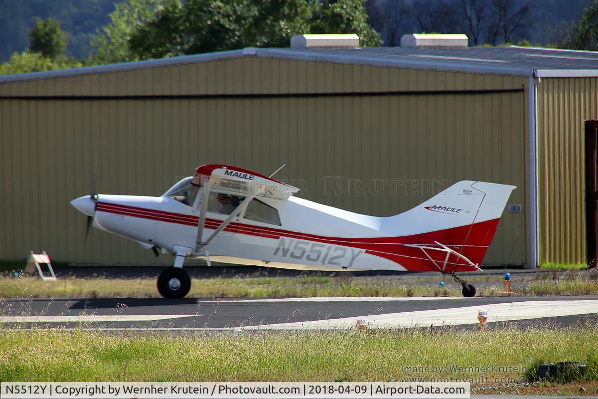 N5512Y, Maule MX-7-180AC Sportplane C/N 33003C, Prepping for Take-off at Healdsburg Municipal Airport
