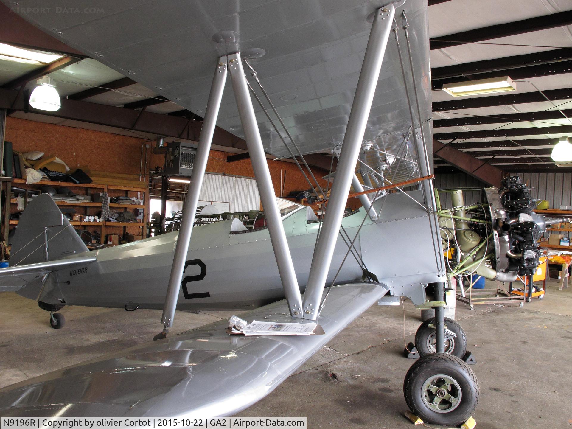 N9196R, 1957 Boeing A75N1(PT17) C/N 75-4810, work in progress