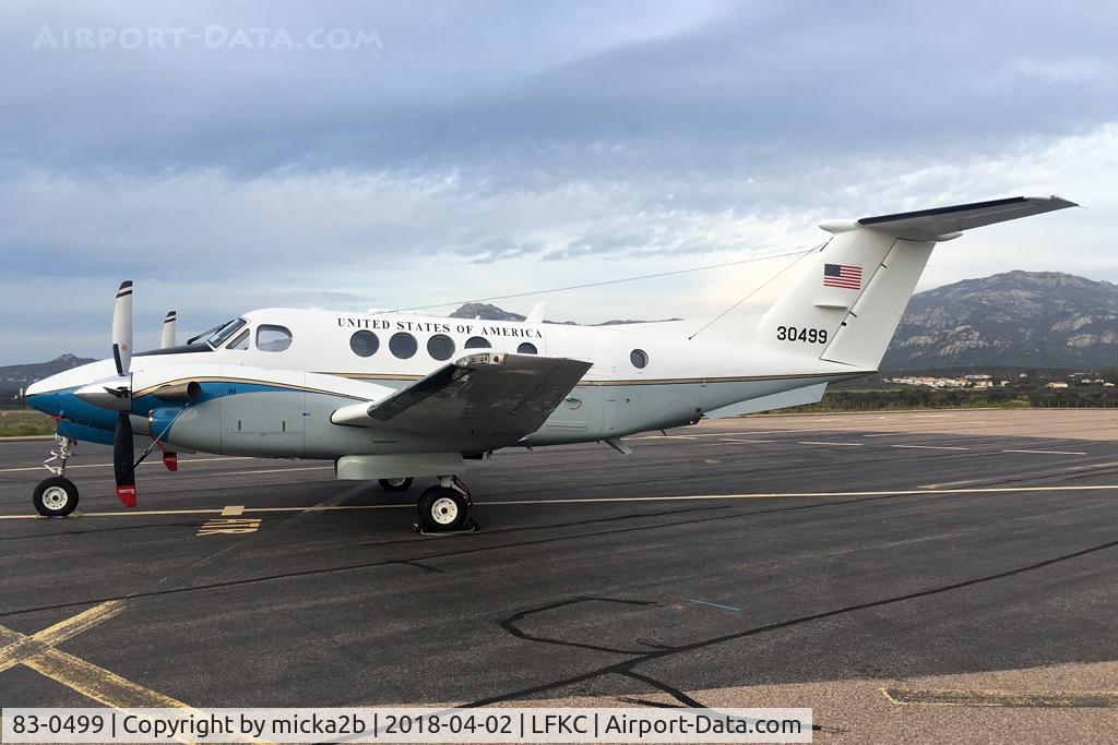 83-0499, 1983 Beech C-12D Huron C/N BP-45, Parked