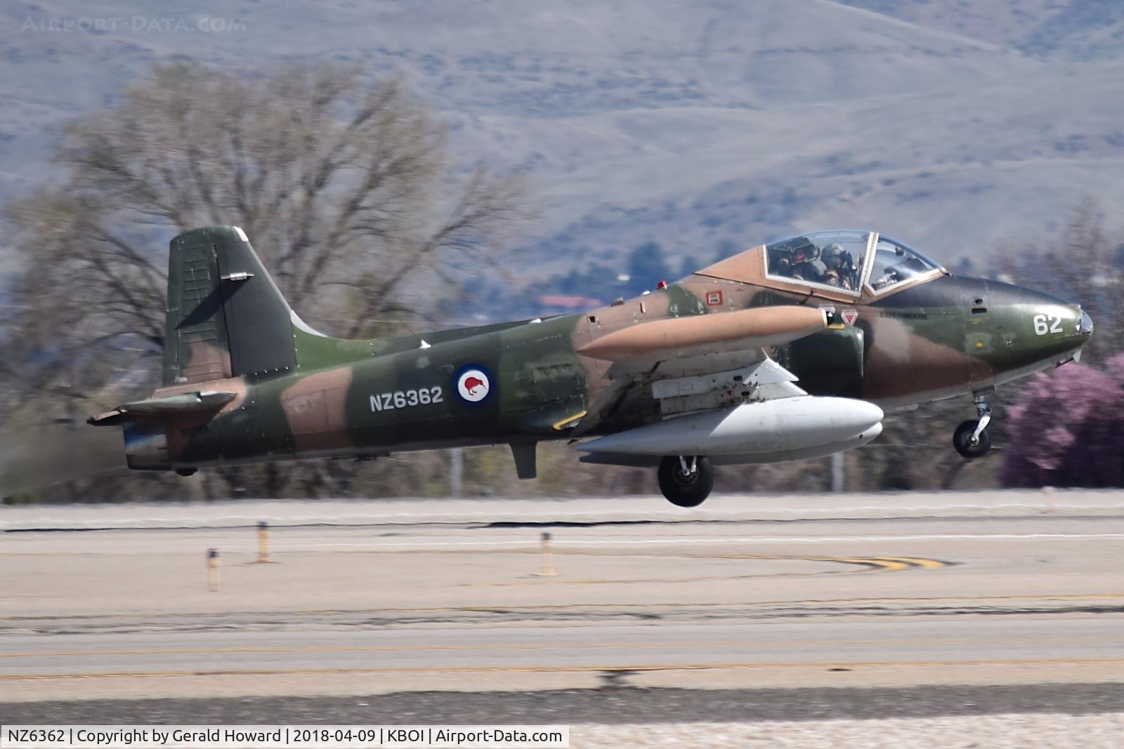 NZ6362, 1972 BAC 167 Strikemaster Mk.88 C/N 302, Take off on RWY 10R.