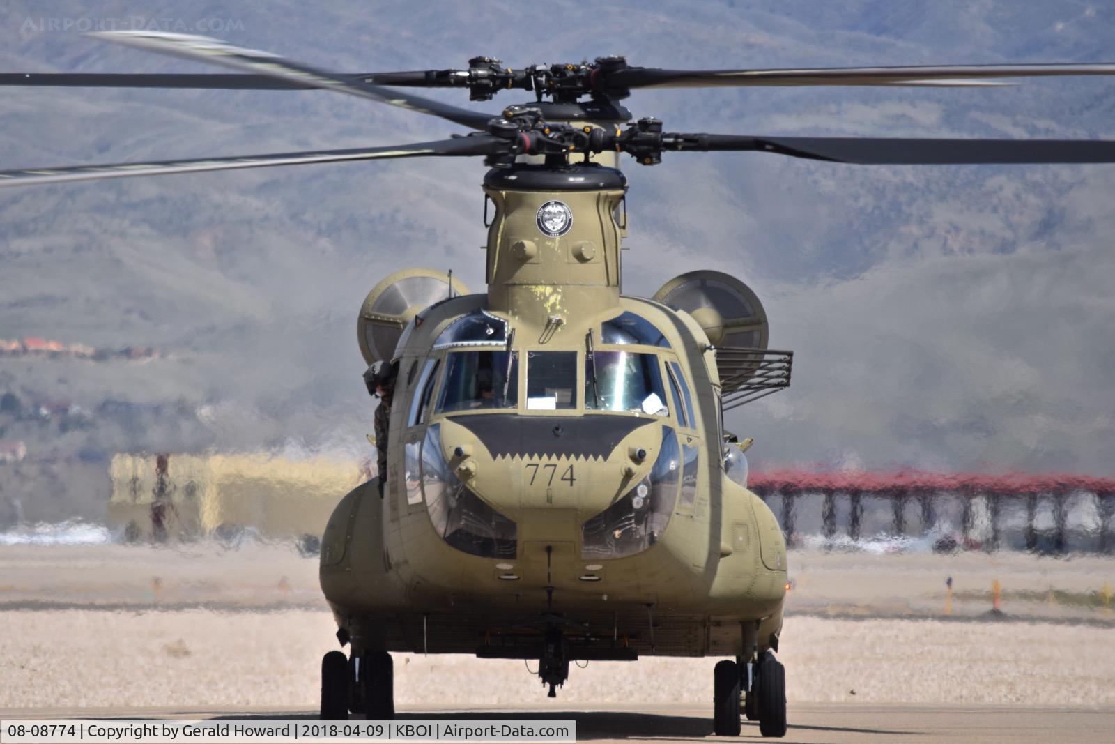 08-08774, 2008 Boeing CH-47F Chinook C/N M8774, Oregon Army National Guard.