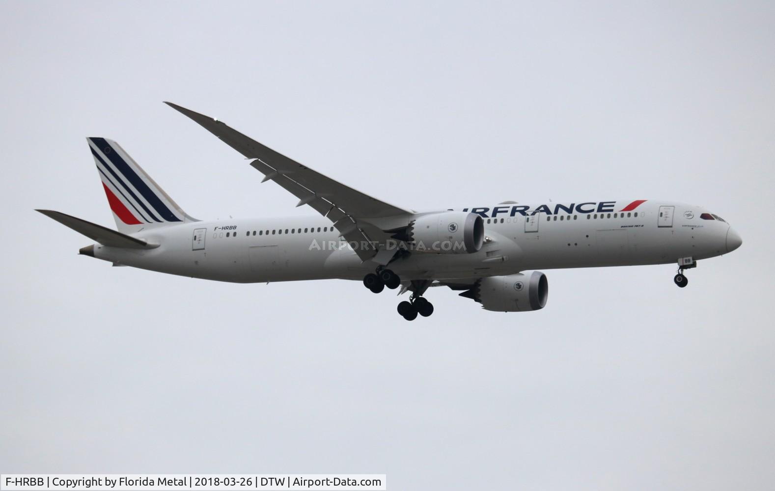 F-HRBB, 2017 Boeing 787-9 Dreamliner C/N 42495, Air France