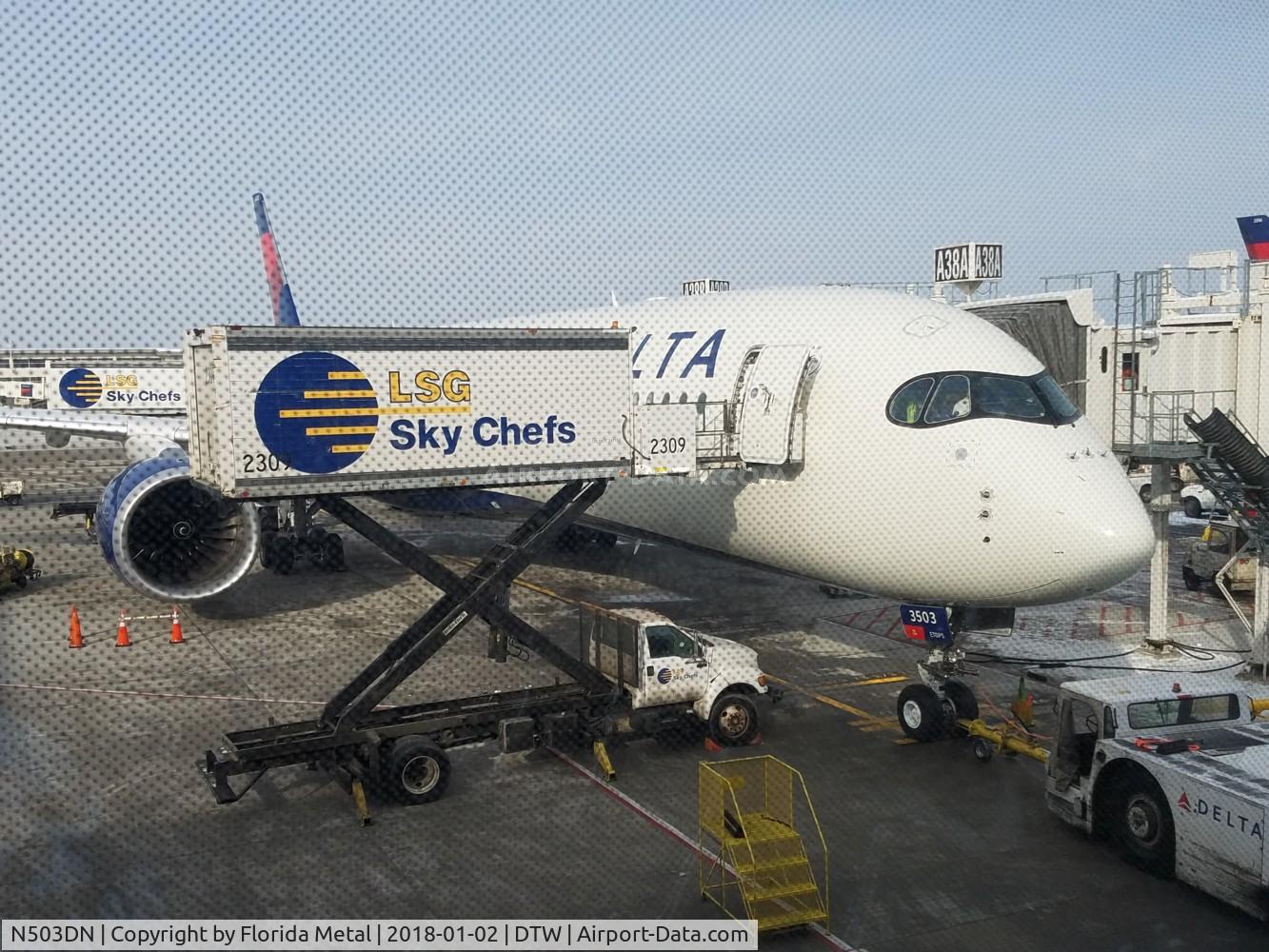 N503DN, 2017 Airbus A350-941 C/N 0149, Delta
