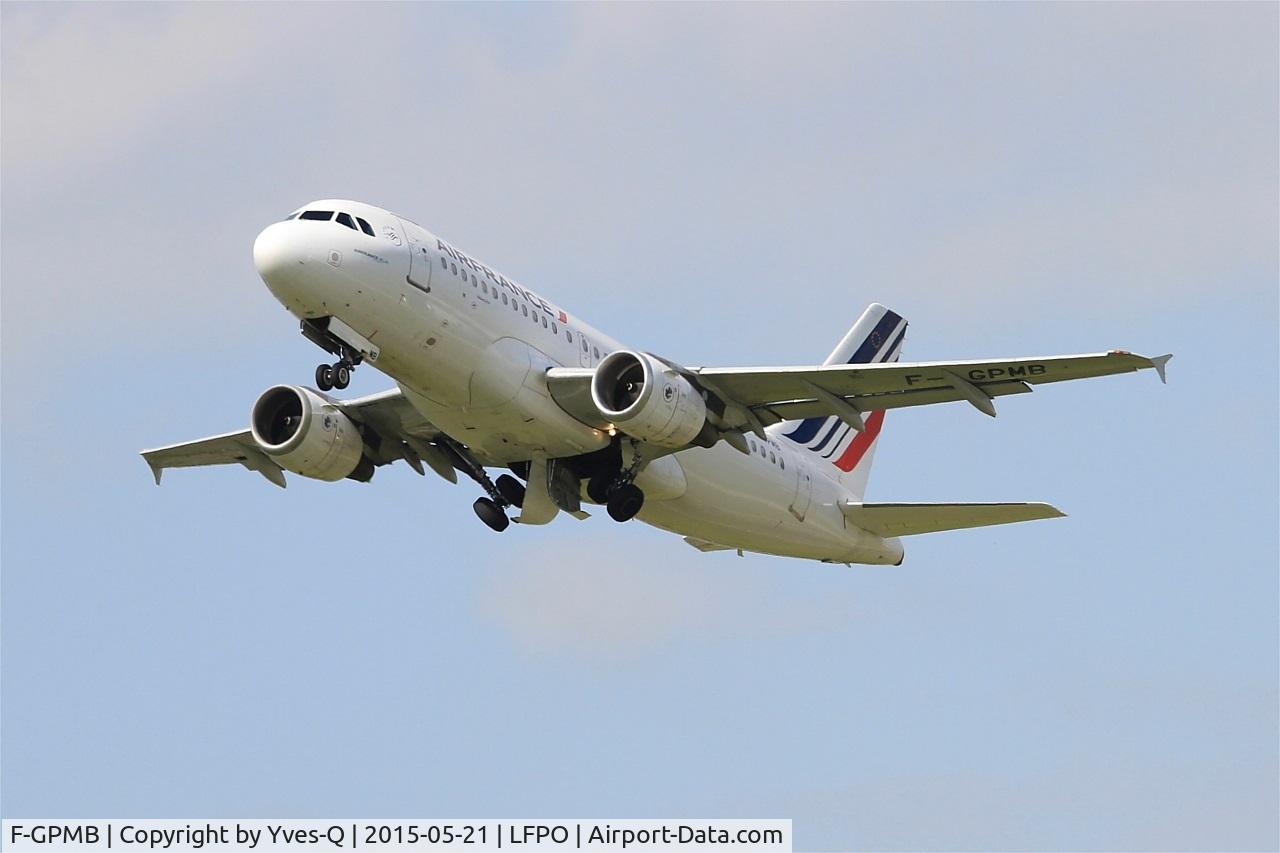 F-GPMB, 1996 Airbus A319-113 C/N 600, Airbus A319-113, Take off rwy 24, Paris-Orly airport (LFPO-ORY)