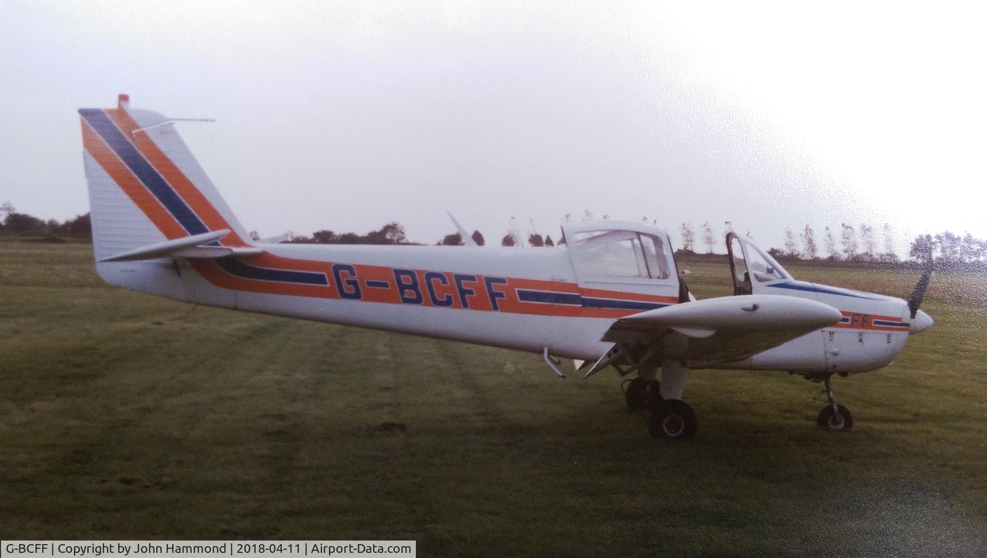 G-BCFF, 1973 Fuji FA-200-160 Aero Subaru C/N 237, Shoreham-on-sea c.1980