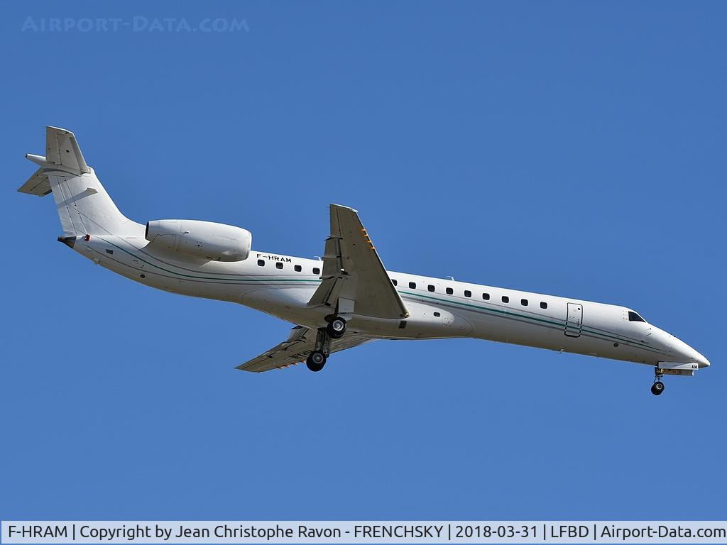 F-HRAM, 2000 Embraer EMB-145LU (ERJ-145LU) C/N 145258, Enhance Aero