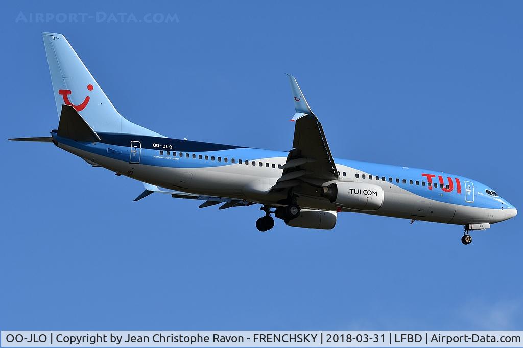 OO-JLO, 2007 Boeing 737-8K5 C/N 34692, 