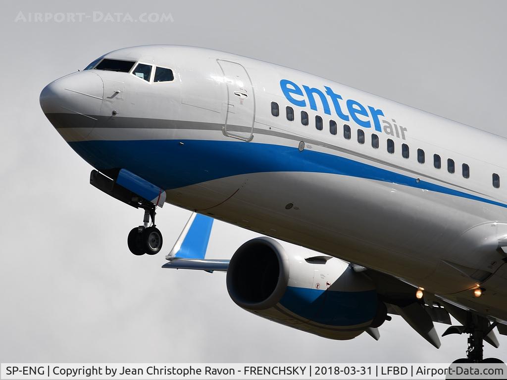 SP-ENG, 2002 Boeing 737-8CX C/N 32365, ENTER from Nice