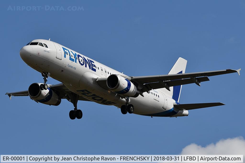 ER-00001, 2008 Airbus A320-233 C/N 3581, FLYONE