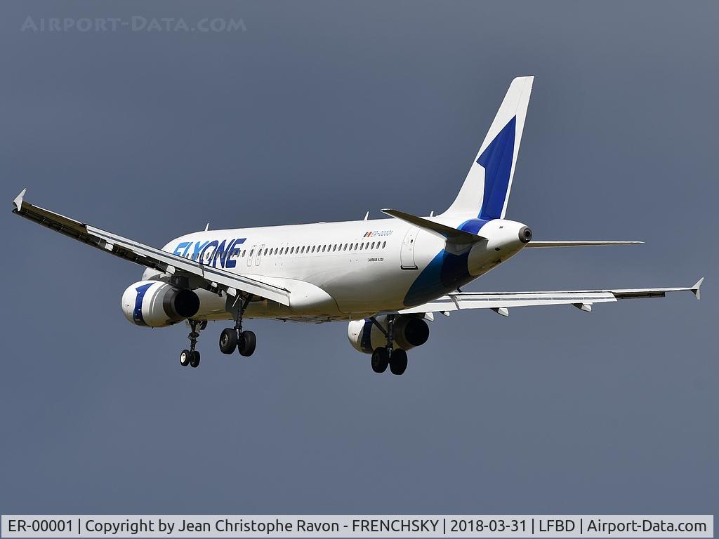 ER-00001, 2008 Airbus A320-233 C/N 3581, FLYONE