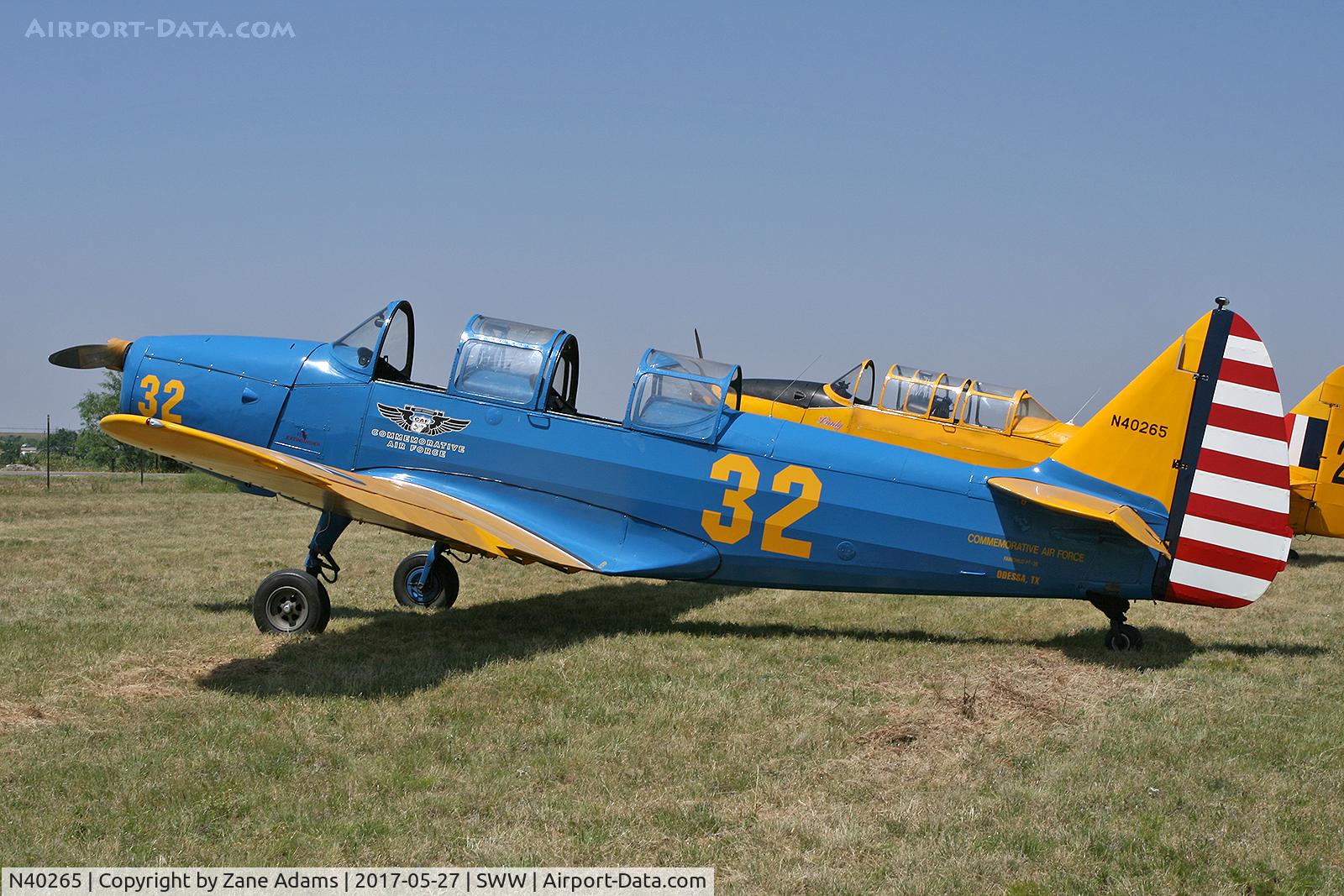N40265, 1941 Fairchild M-62A-4 C/N T41-562, Avenger Field, Sweetwater, TX