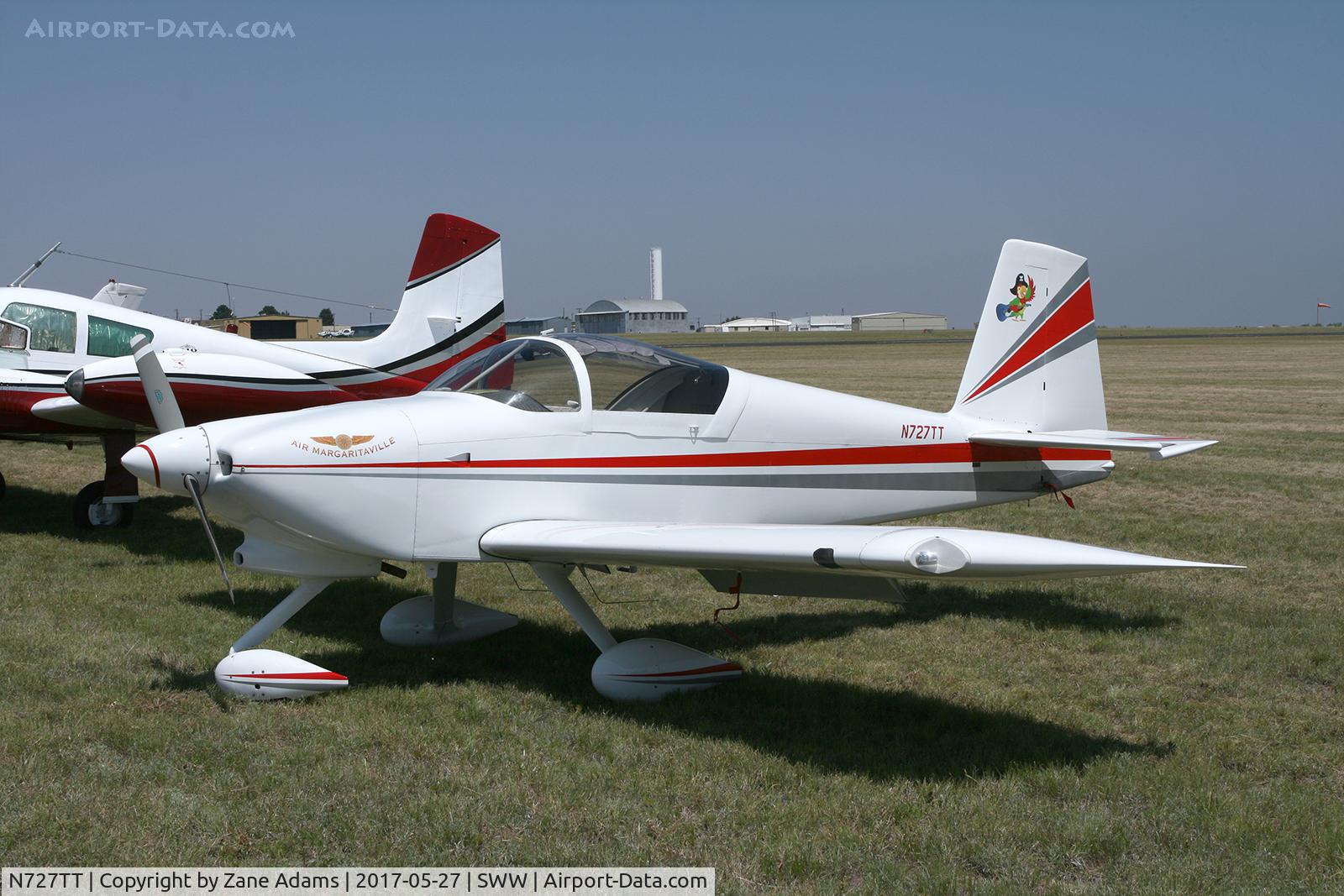 N727TT, 2005 Vans RV-7A C/N 71719, Avenger Field, Sweetwater, TX