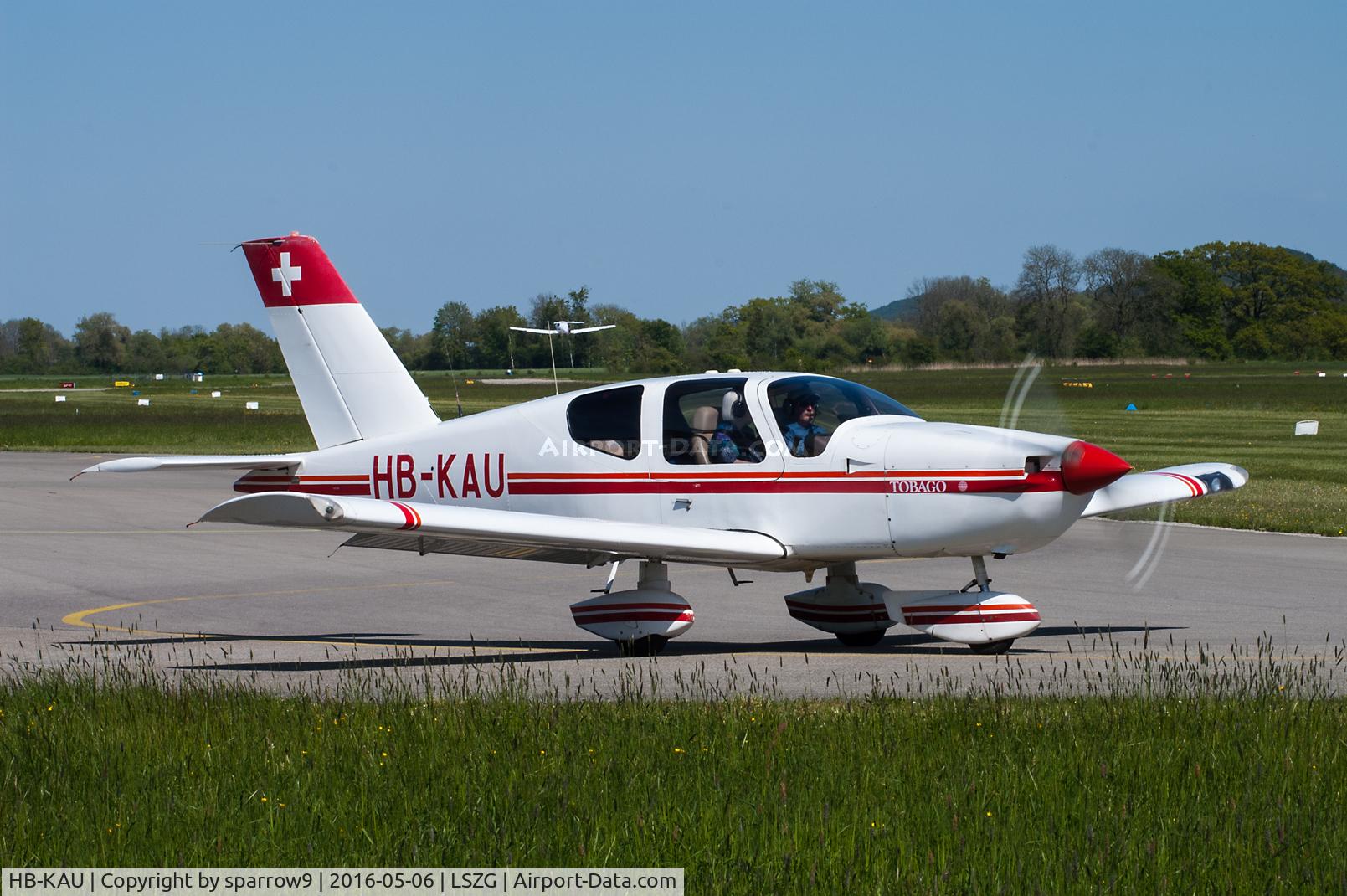 HB-KAU, 1985 Socata TB-10 Tobago C/N 515, Ready for departure
