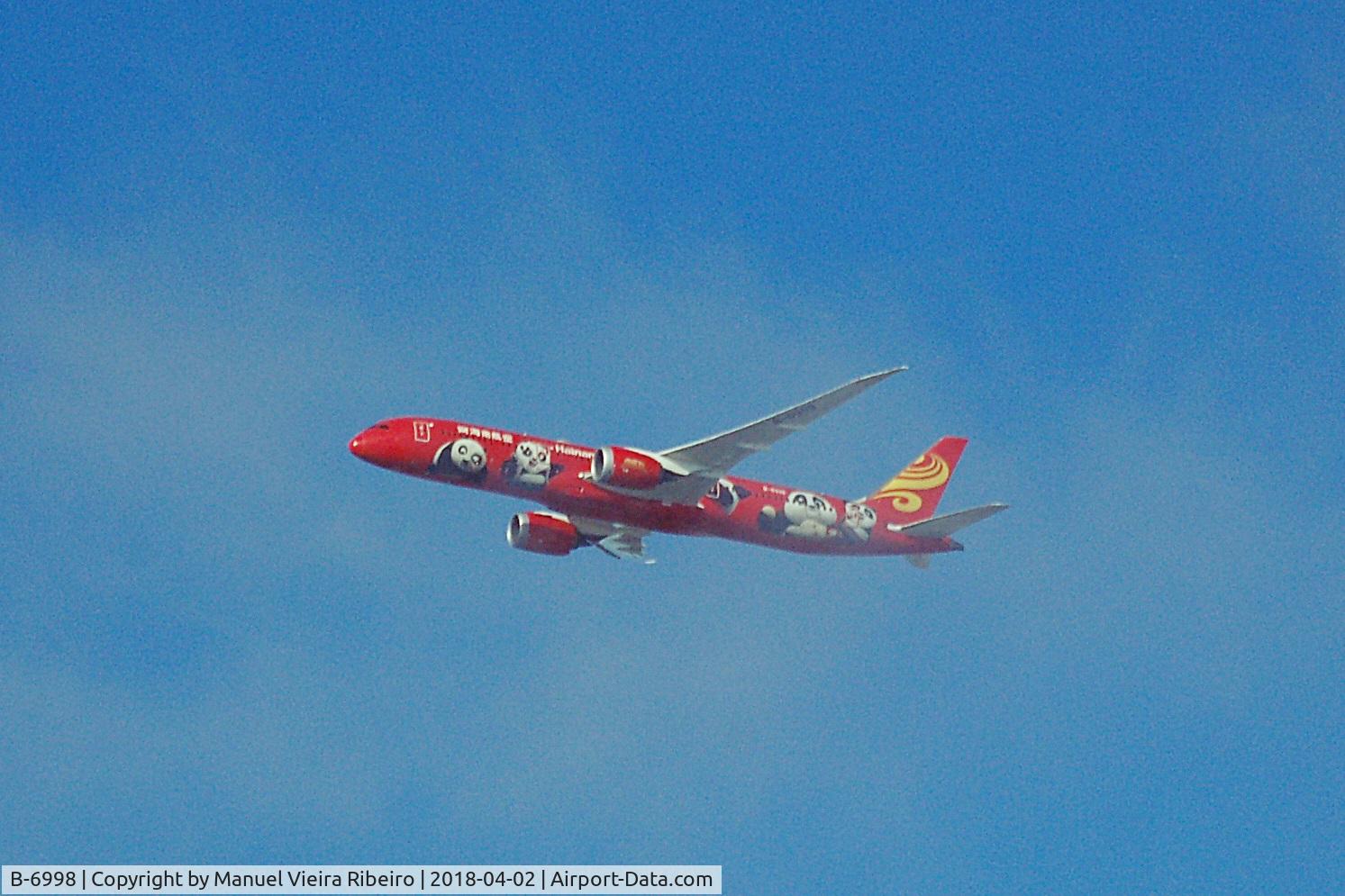 B-6998, 2016 Boeing 787-9 Dreamliner C/N 62718, Approach to SeaTac