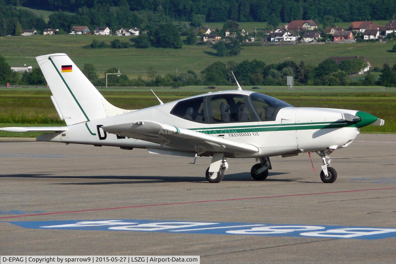 D-EPAG, 2001 Socata TB-20 Trinidad GT C/N 2118, Guest at Grenchen. Another TB-20 with this registration.