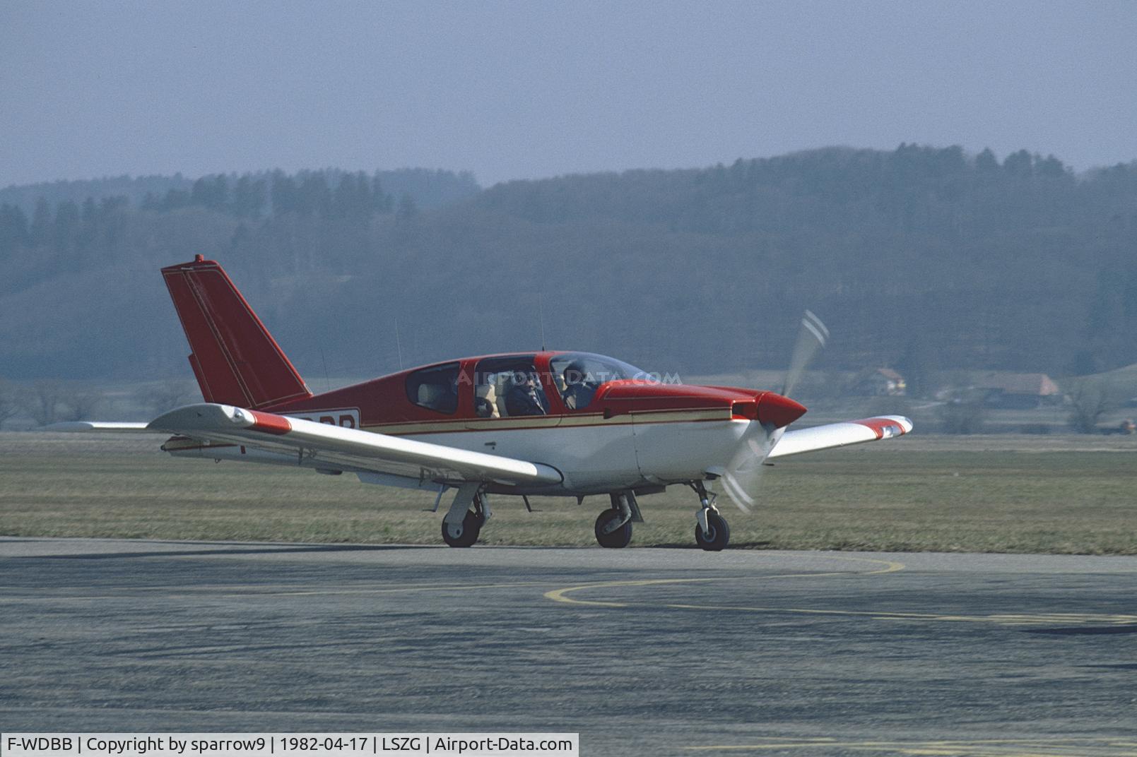 F-WDBB, 1981 Socata TB-20 Trinidad C/N 247, On promotion tour. First production TB-20.