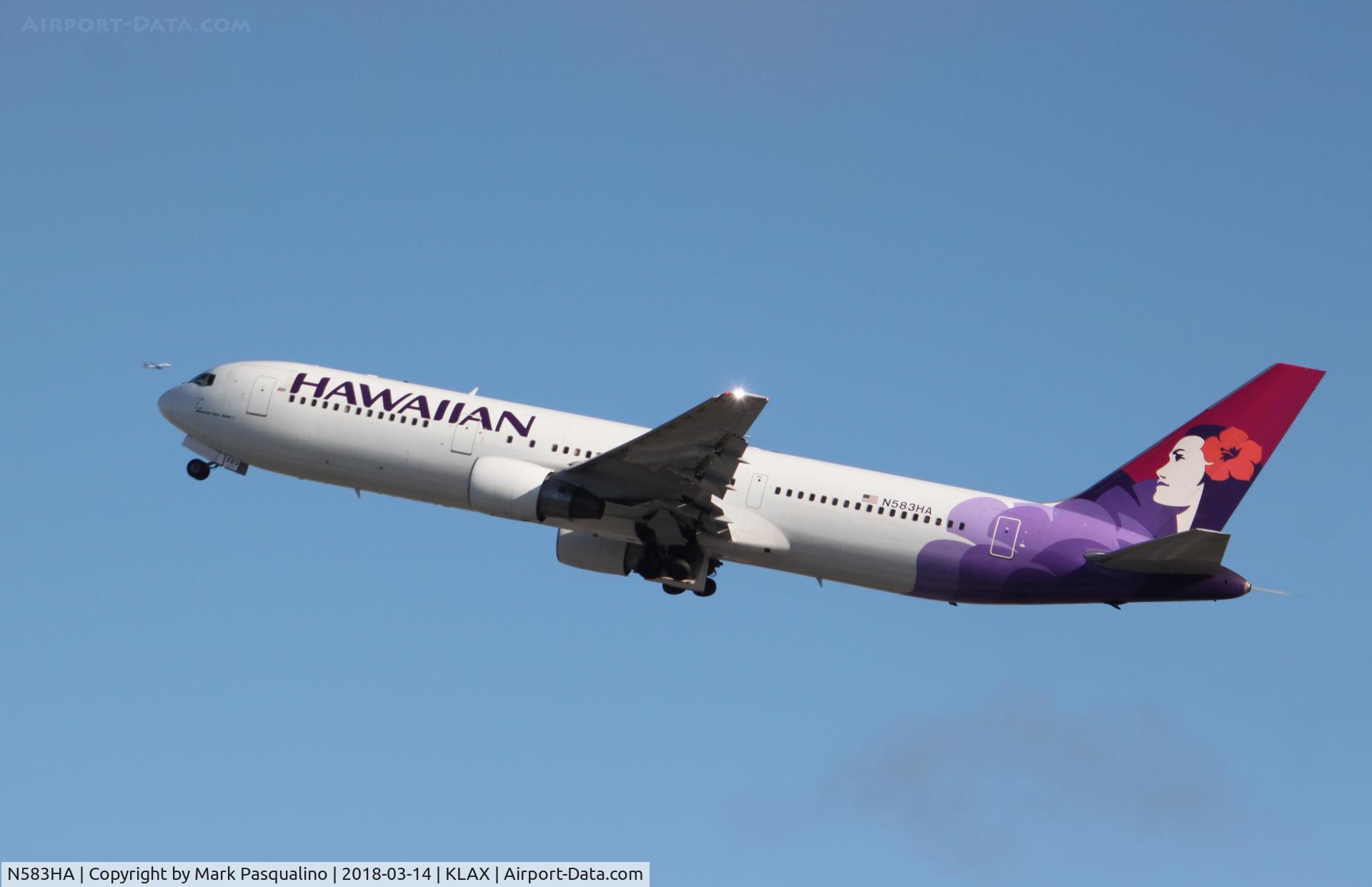 N583HA, 1992 Boeing 767-33A C/N 25531, Boeing 767-300