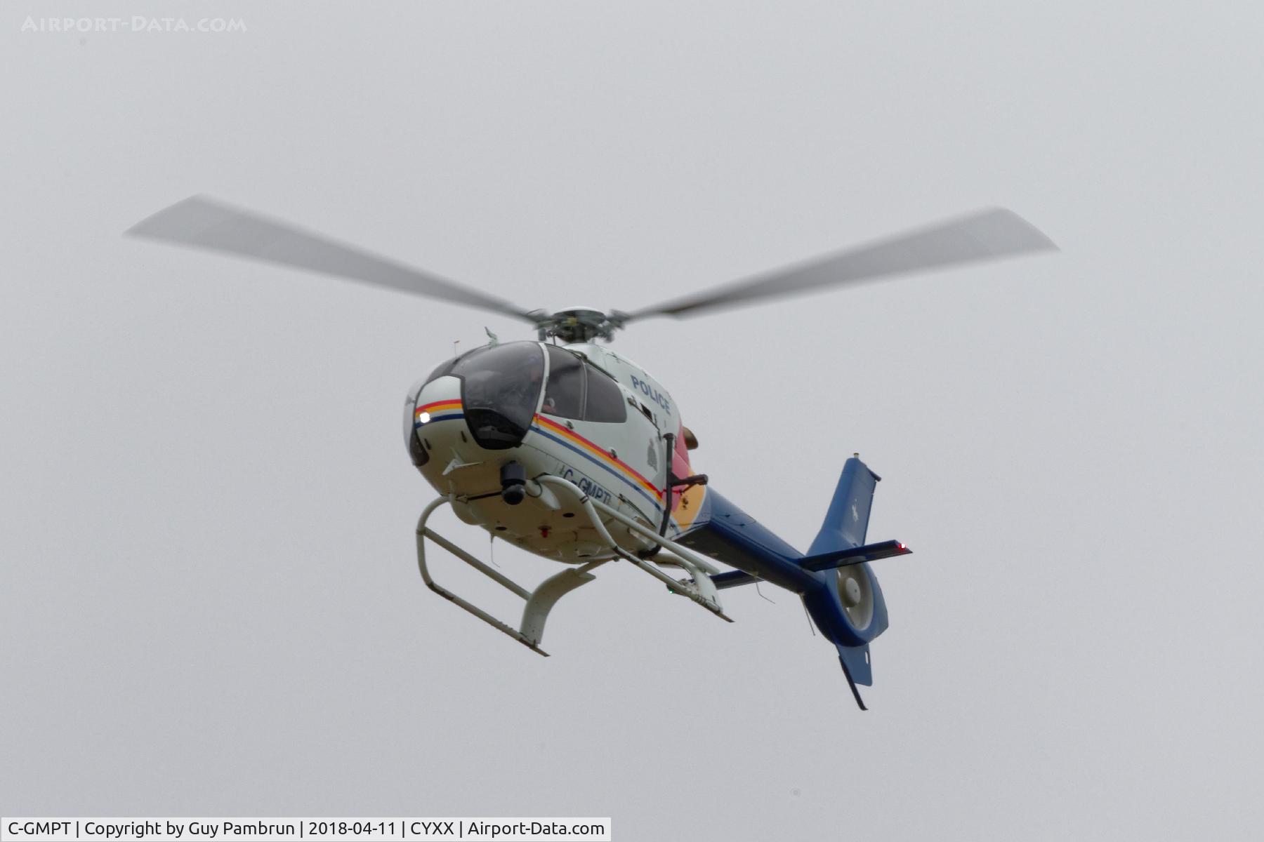 C-GMPT, 2003 Eurocopter EC-120B Colibri C/N 1355, Landing