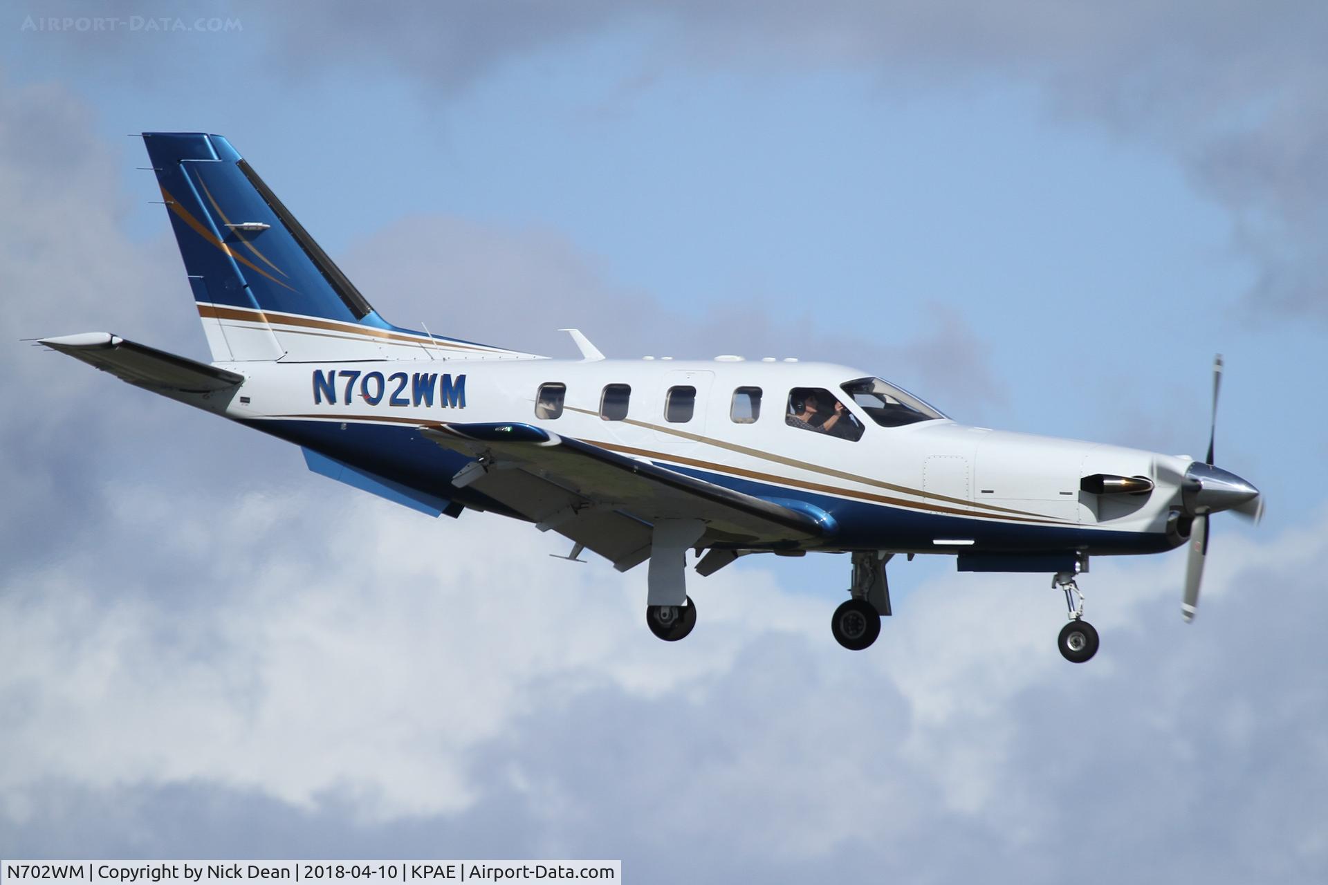 N702WM, 2005 Socata TBM-700 C/N 245, PAE/KPAE