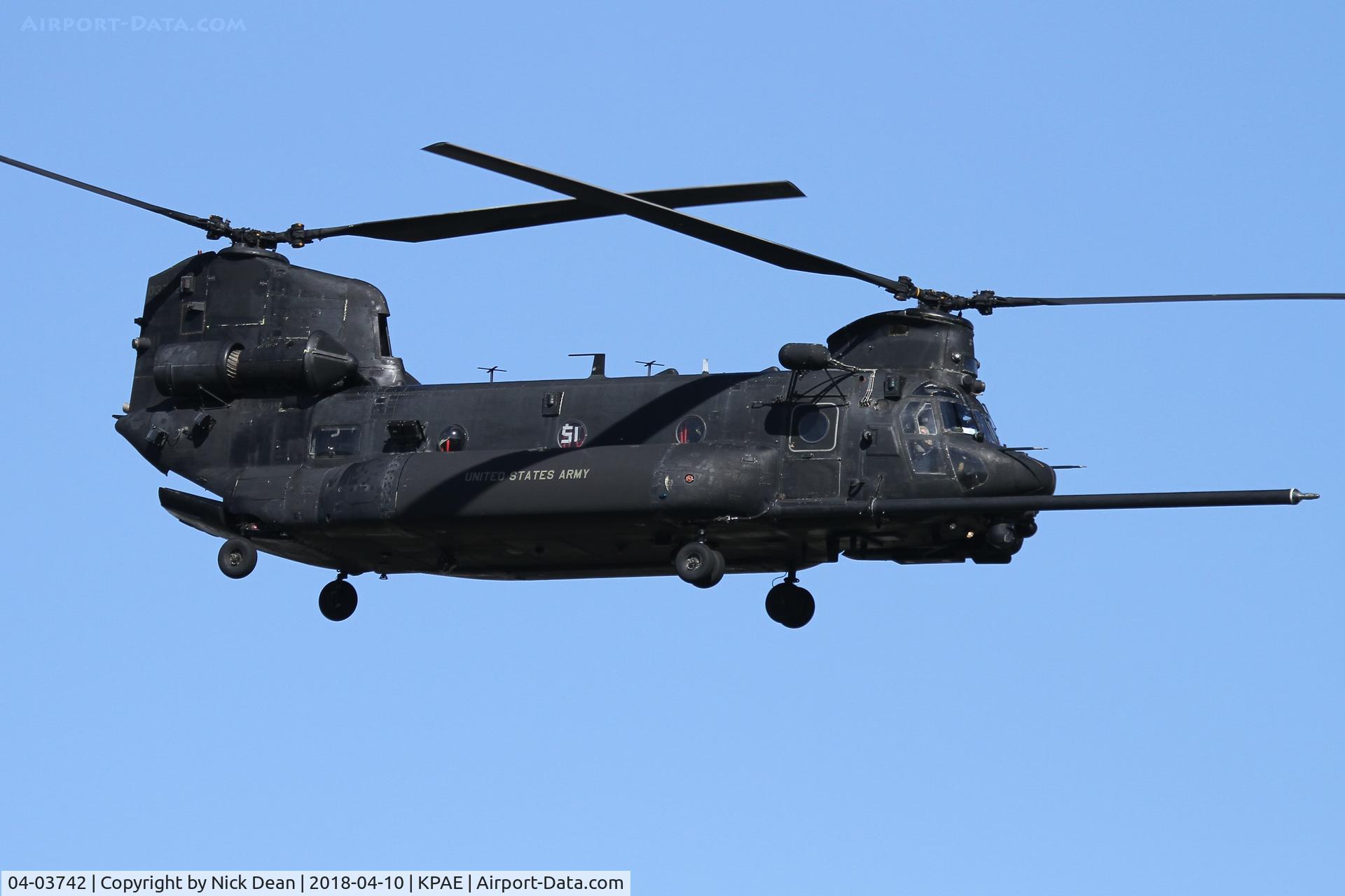 04-03742, 2004 Boeing MH-47G Chinook C/N M.3742, PAE/KPAE
