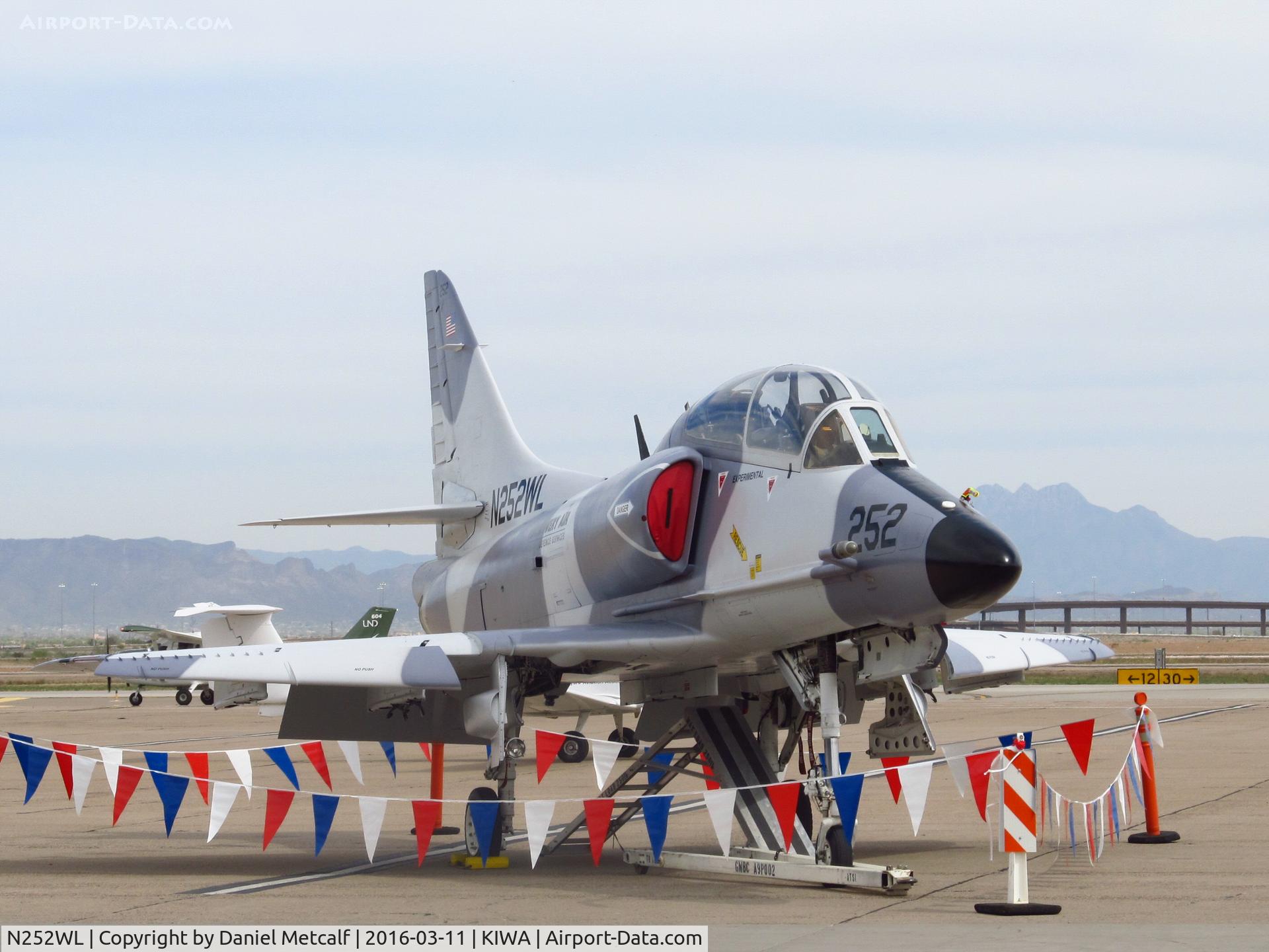 N252WL, 1966 Douglas TA-4J Skyhawk C/N 13610, Seen at Phoenix-Mesa Gateway Airport