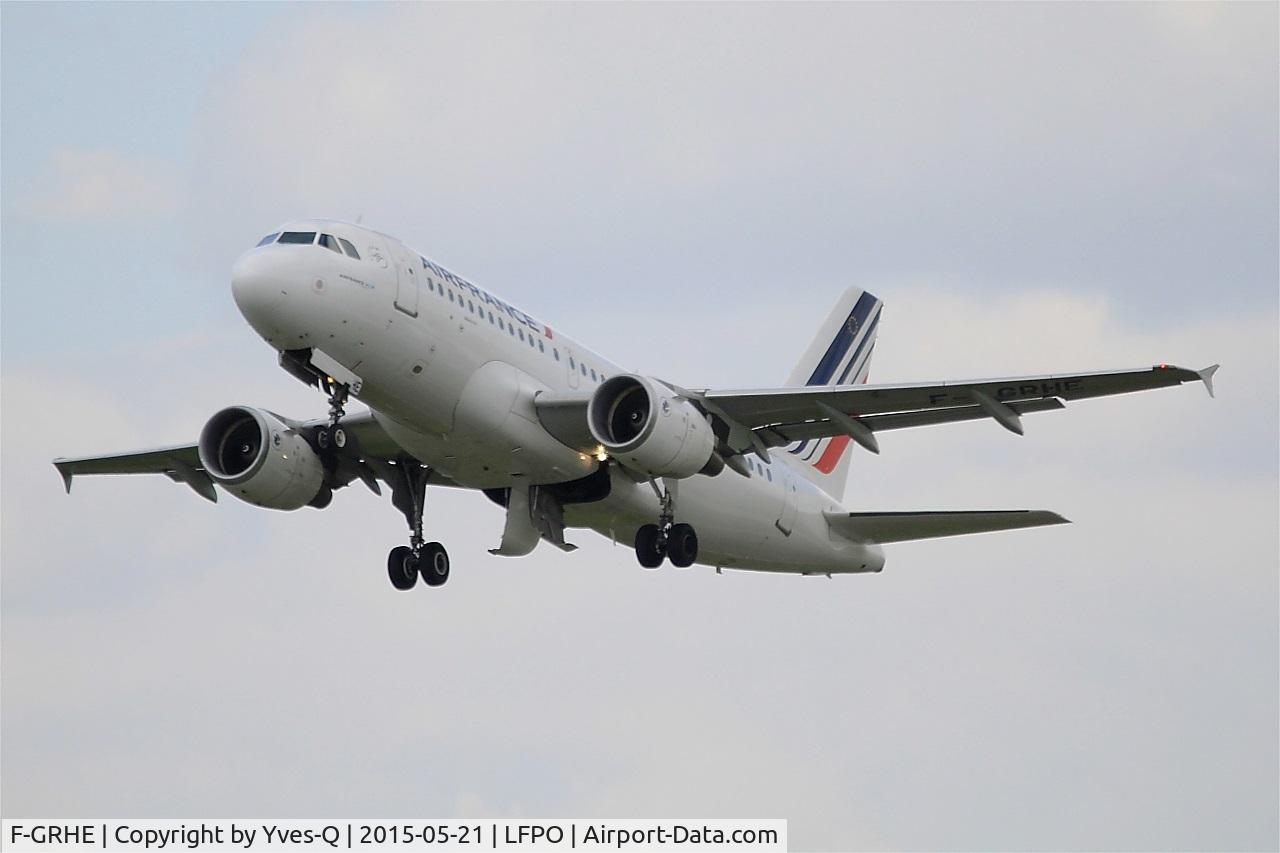 F-GRHE, 1999 Airbus A319-111 C/N 1020, Airbus A319-111, Take off rwy 24, Paris-Orly airport (LFPO-ORY)