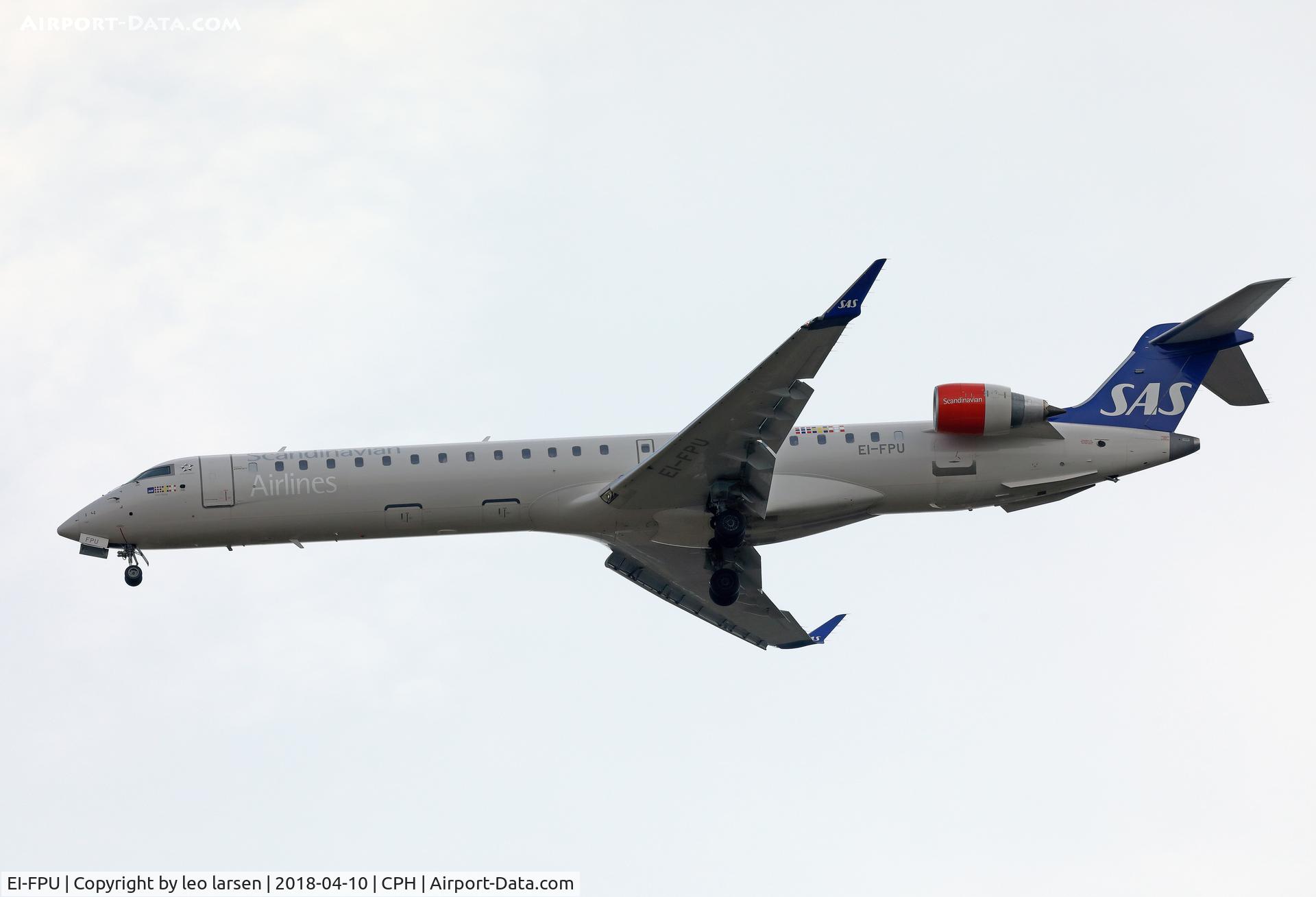 EI-FPU, 2017 Bombardier CRJ-900LR (CL-600-2D24) C/N 15439, Copenhagen 10.4.2018