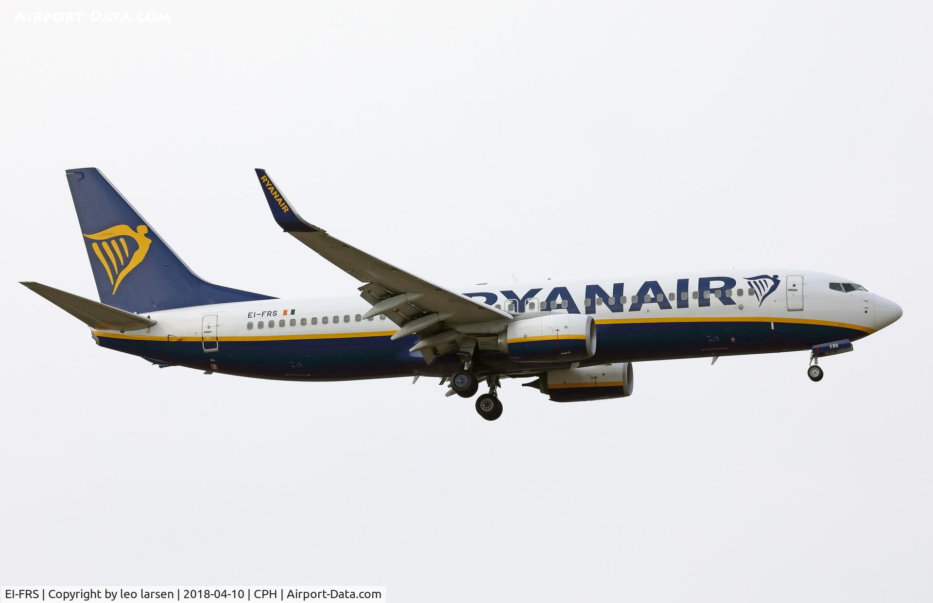 EI-FRS, 2016 Boeing 737-8AS C/N 44745, Copenhagen 10.4.2018