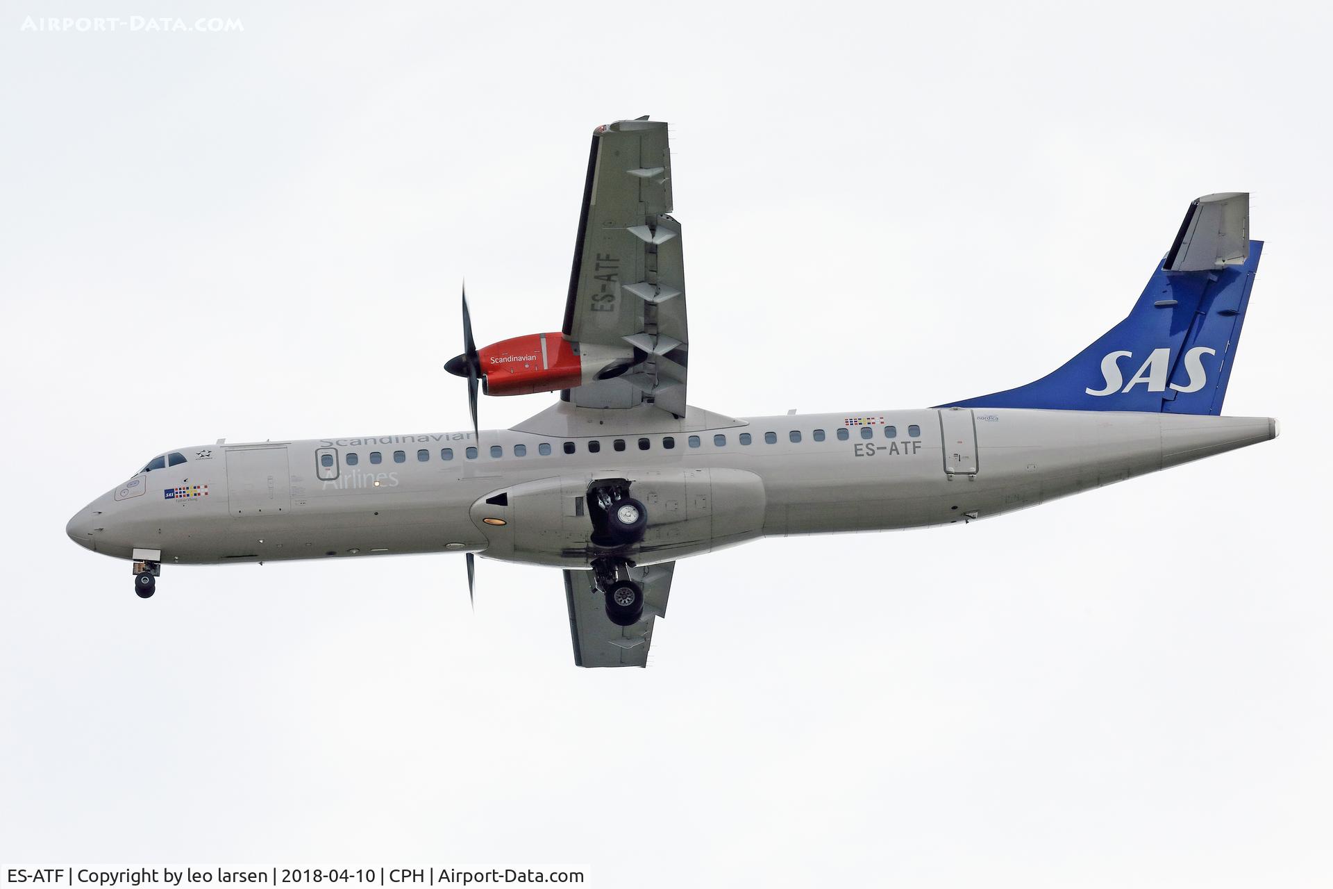 ES-ATF, 2013 ATR 72-600 (72-212A) C/N 1131, Copenhagen 10.4.2018