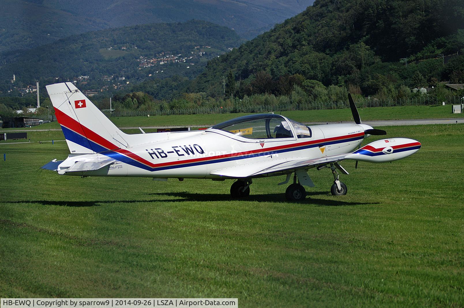 HB-EWQ, 1982 SIAI-Marchetti SF-260C C/N 636/46-002, At Lugano-Agno