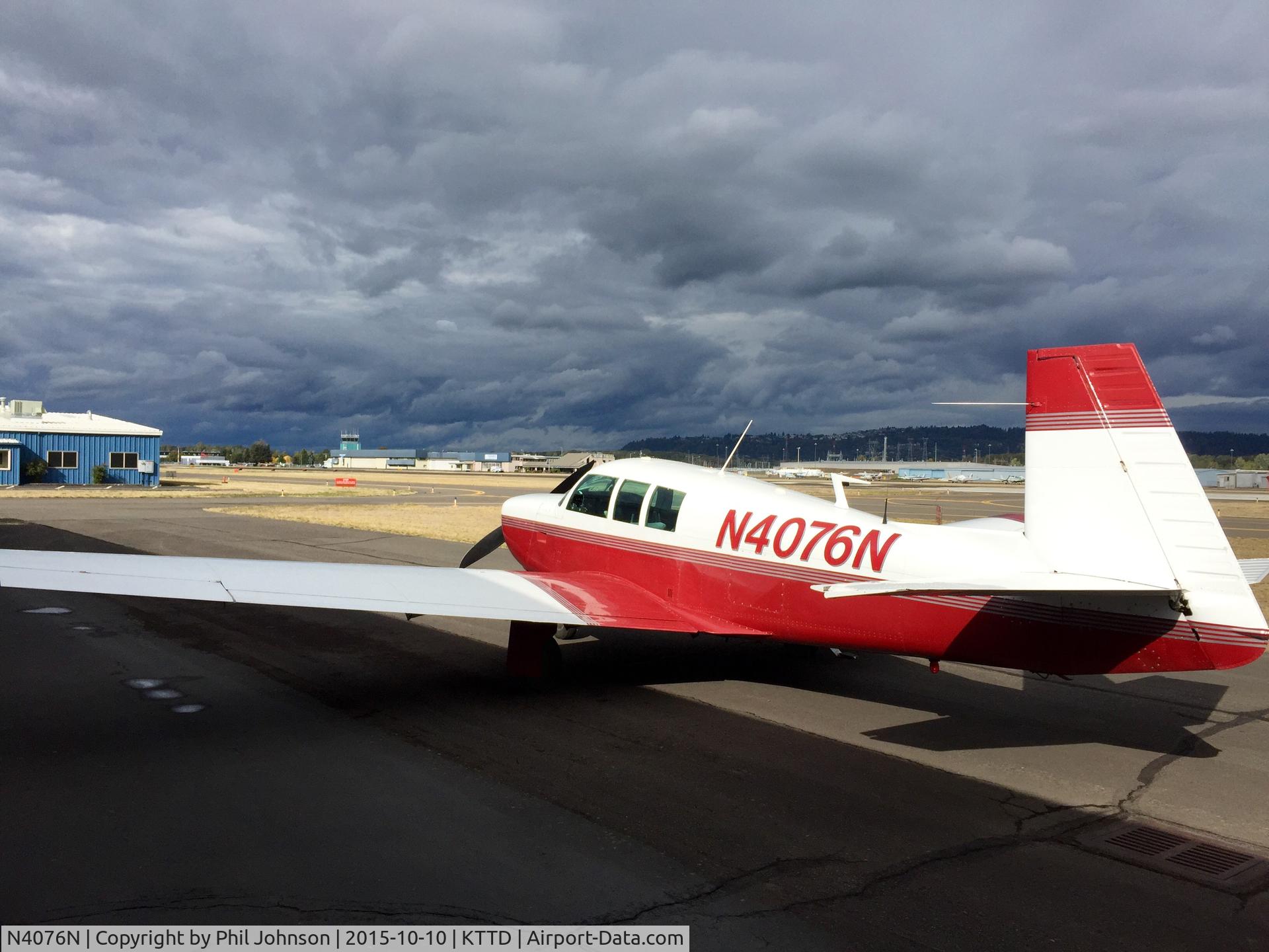 N4076N, 1968 Mooney M20F Executive C/N 680172, N4076N at KTTD