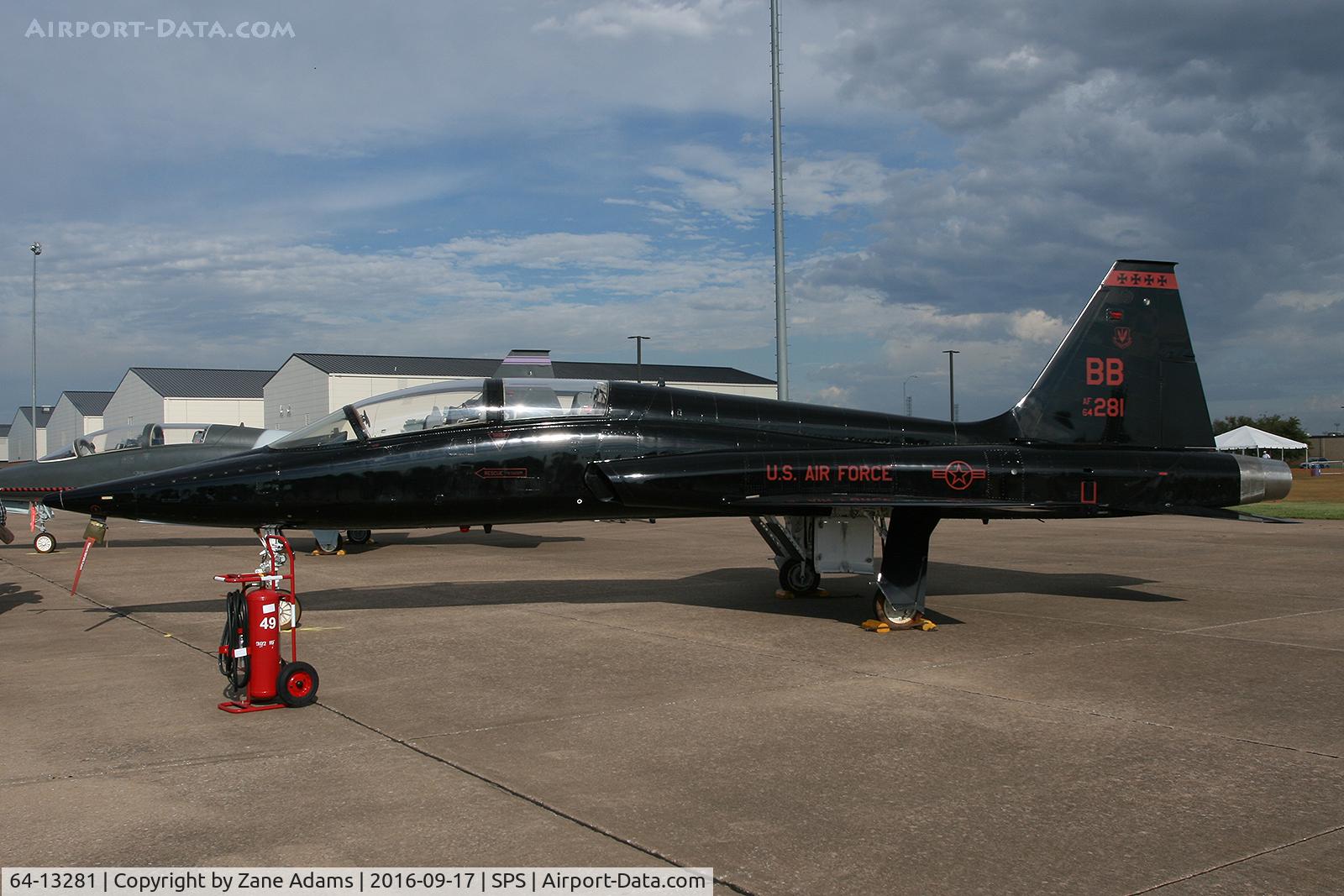 64-13281, 1964 Northrop T-38A Talon C/N N.5710, At the 2017 Sheppard AFB Airshow