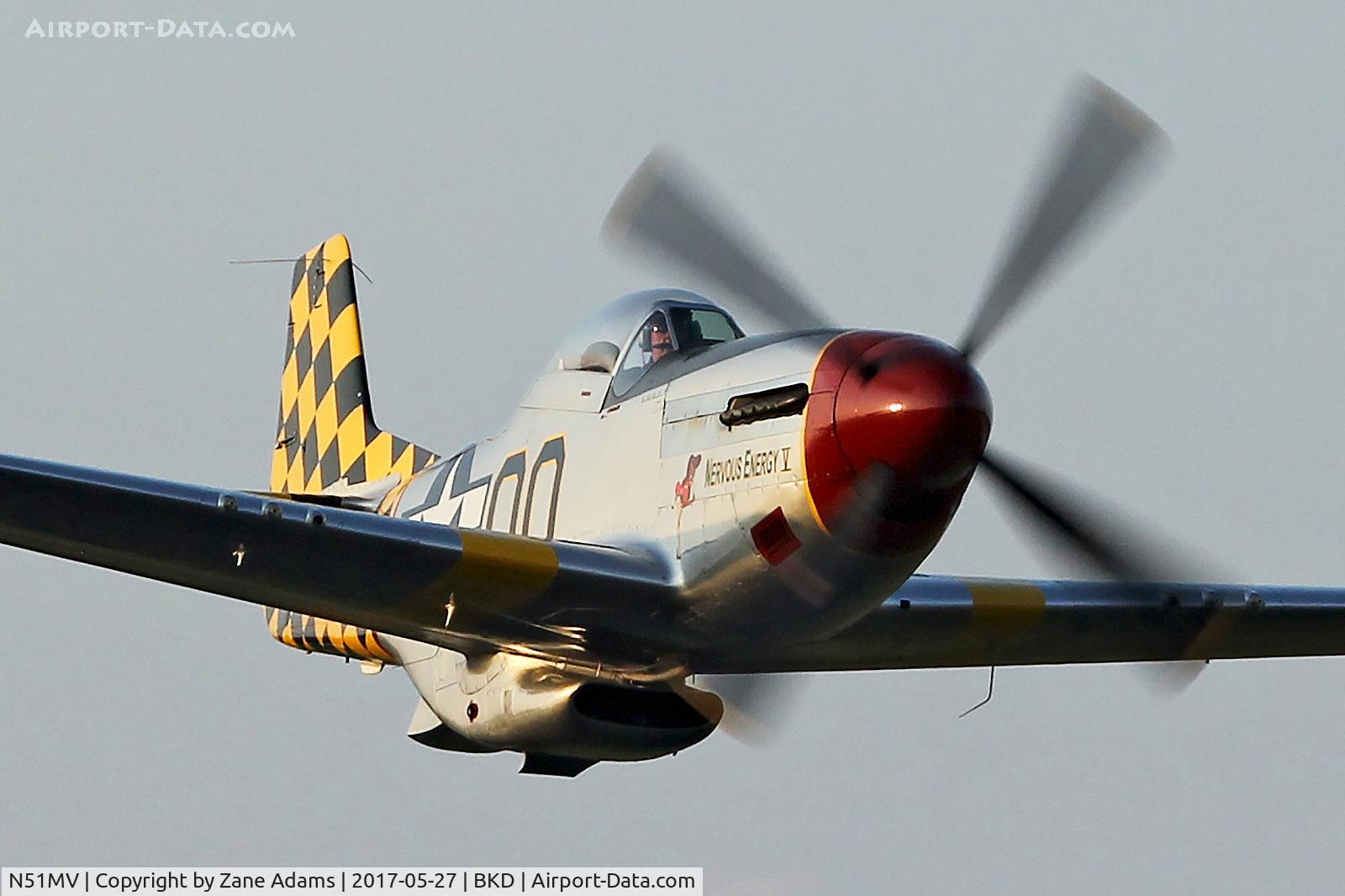 N51MV, 1945 North American F-51D Mustang C/N 45-11391, At the 2017 Breckenridge Airshow