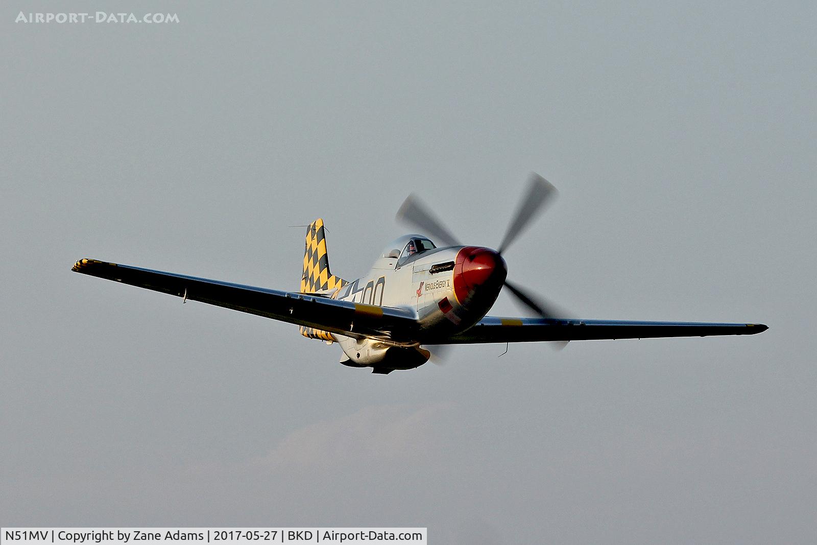 N51MV, 1945 North American F-51D Mustang C/N 45-11391, At the 2017 Breckenridge Airshow