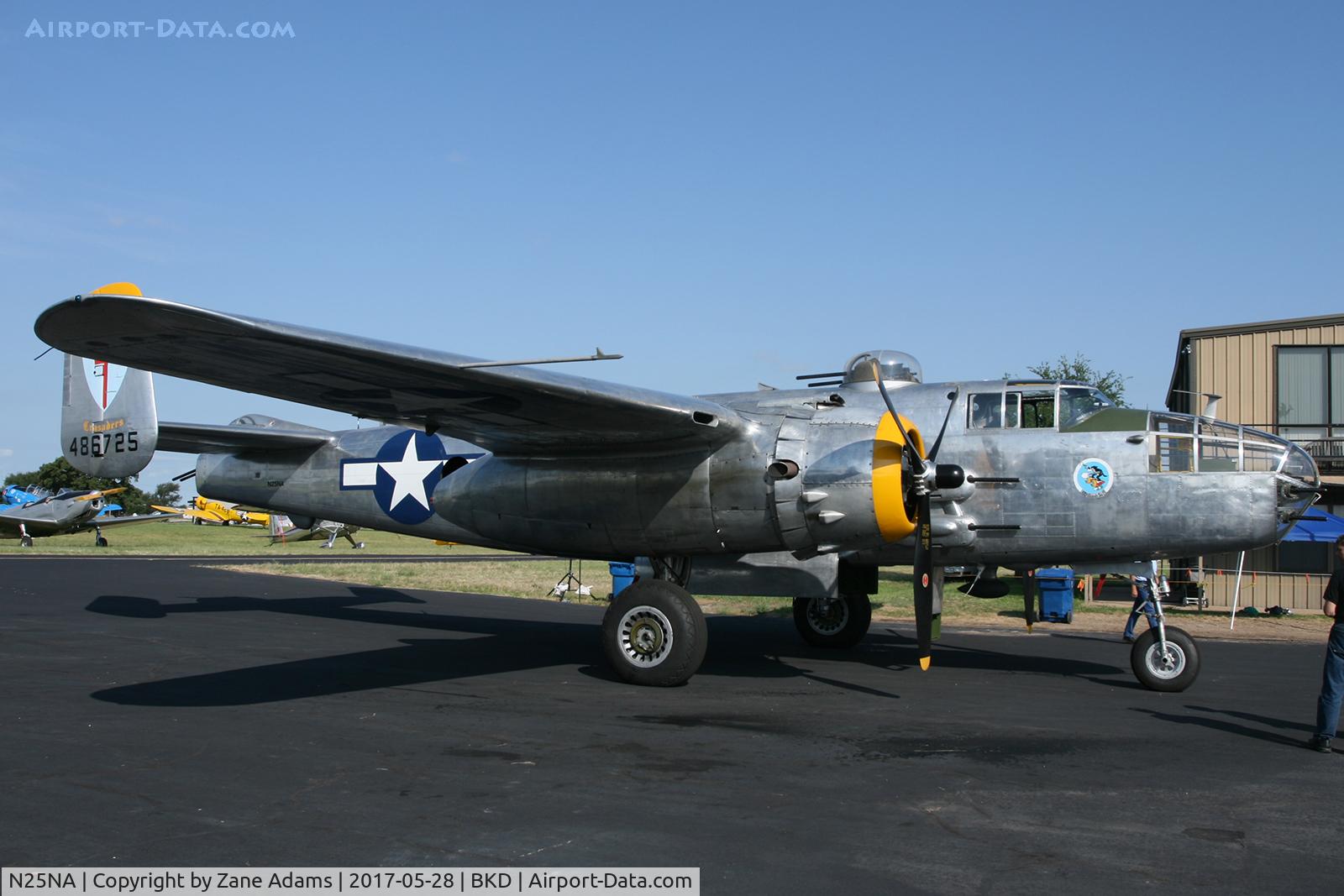 N25NA, 1944 North American B-25J Mitchell Mitchell C/N 108-47479, At the 2017 Breckenridge Airshow