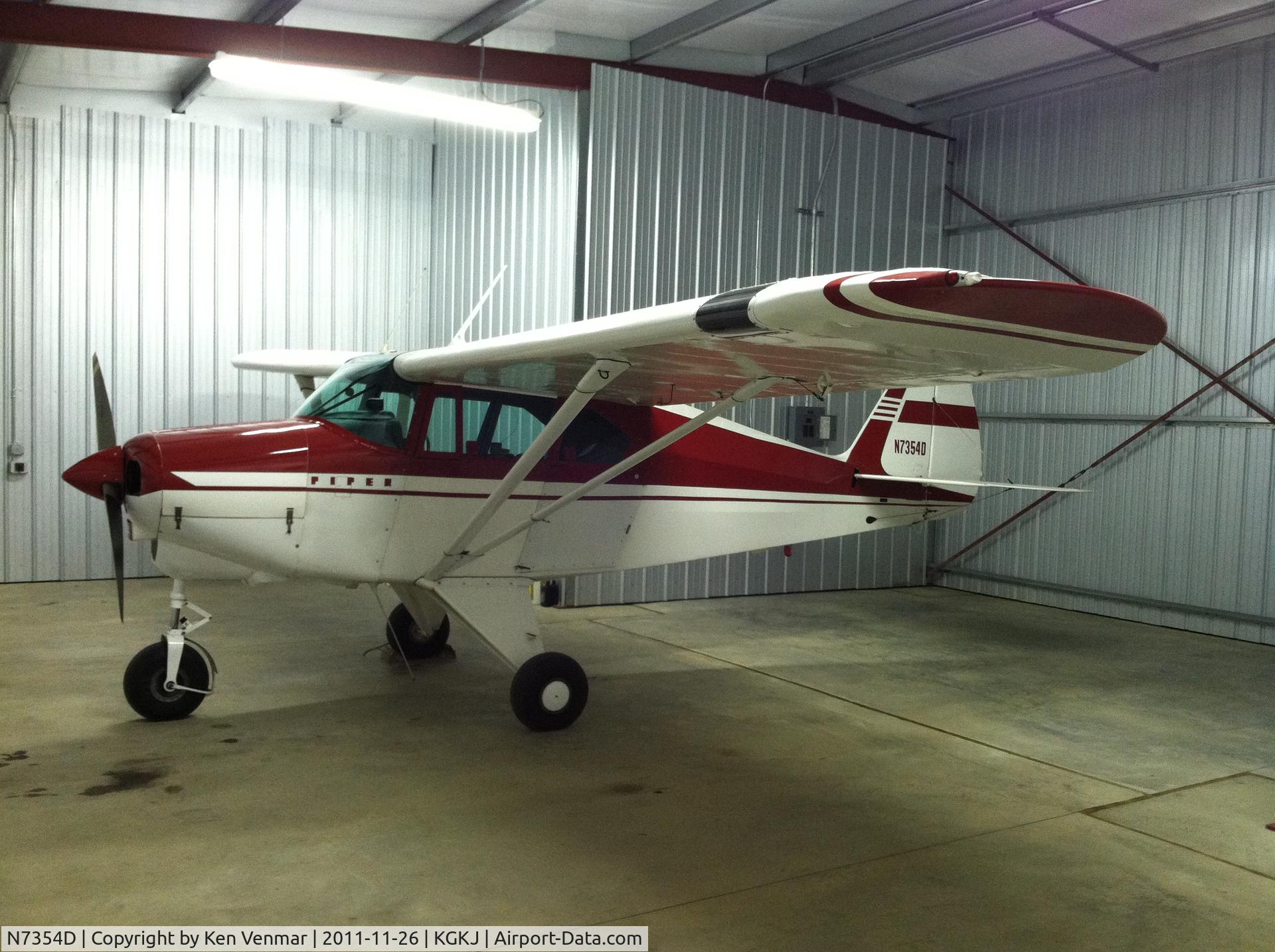 N7354D, 1957 Piper PA-22-150 Tri-Pacer C/N 22-5150, At KGKJ Port Meadville Pa