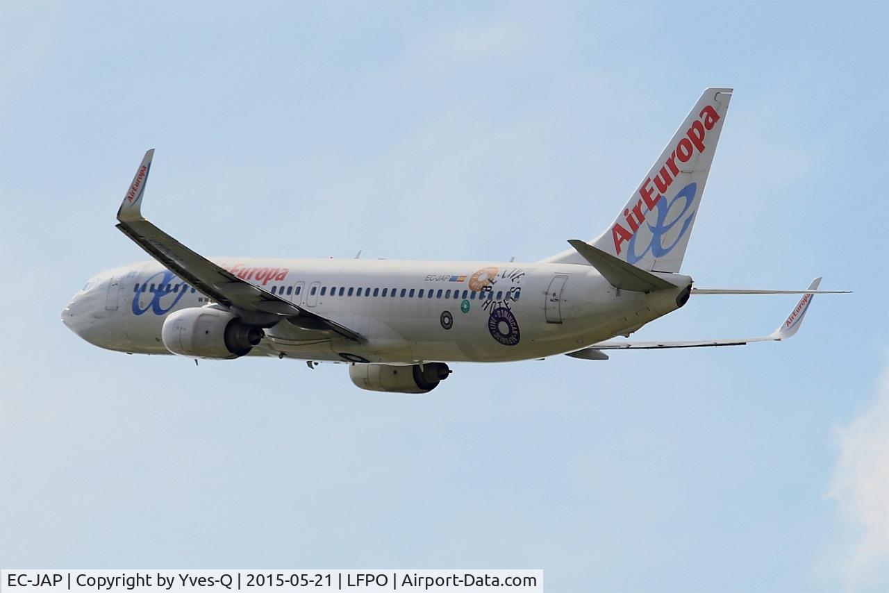 EC-JAP, 2004 Boeing 737-85P C/N 33971, Boeing 737-85P, Take off rwy 24, Paris-Orly Airport (LFPO-ORY)