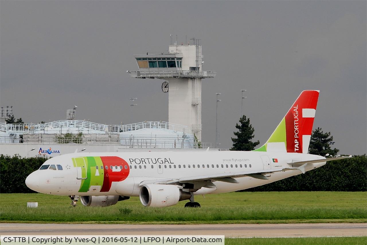 CS-TTB, 1997 Airbus A319-111 C/N 755, Airbus A319-111, Taxiing to west terminal, Paris-Orly Airport (LFPO-ORY)