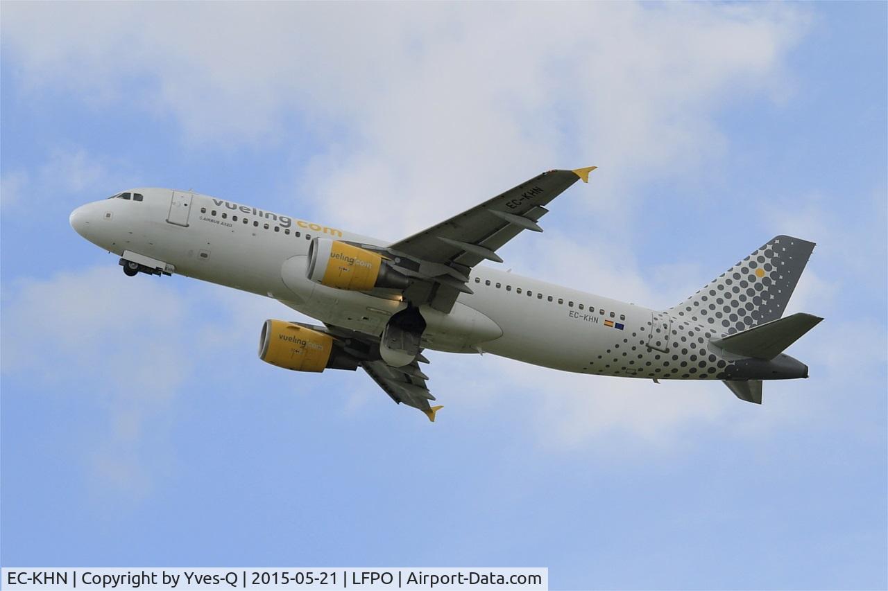 EC-KHN, 2007 Airbus A320-216 C/N 3203, Airbus A320-216, Take off rwy 24, Paris-Orly Airport (LFPO-ORY)