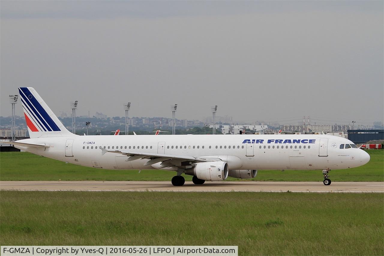 F-GMZA, 1994 Airbus A321-111 C/N 498, Airbus A321-111, Take off run rwy 08, Paris Orly airport (LFPO-ORY)