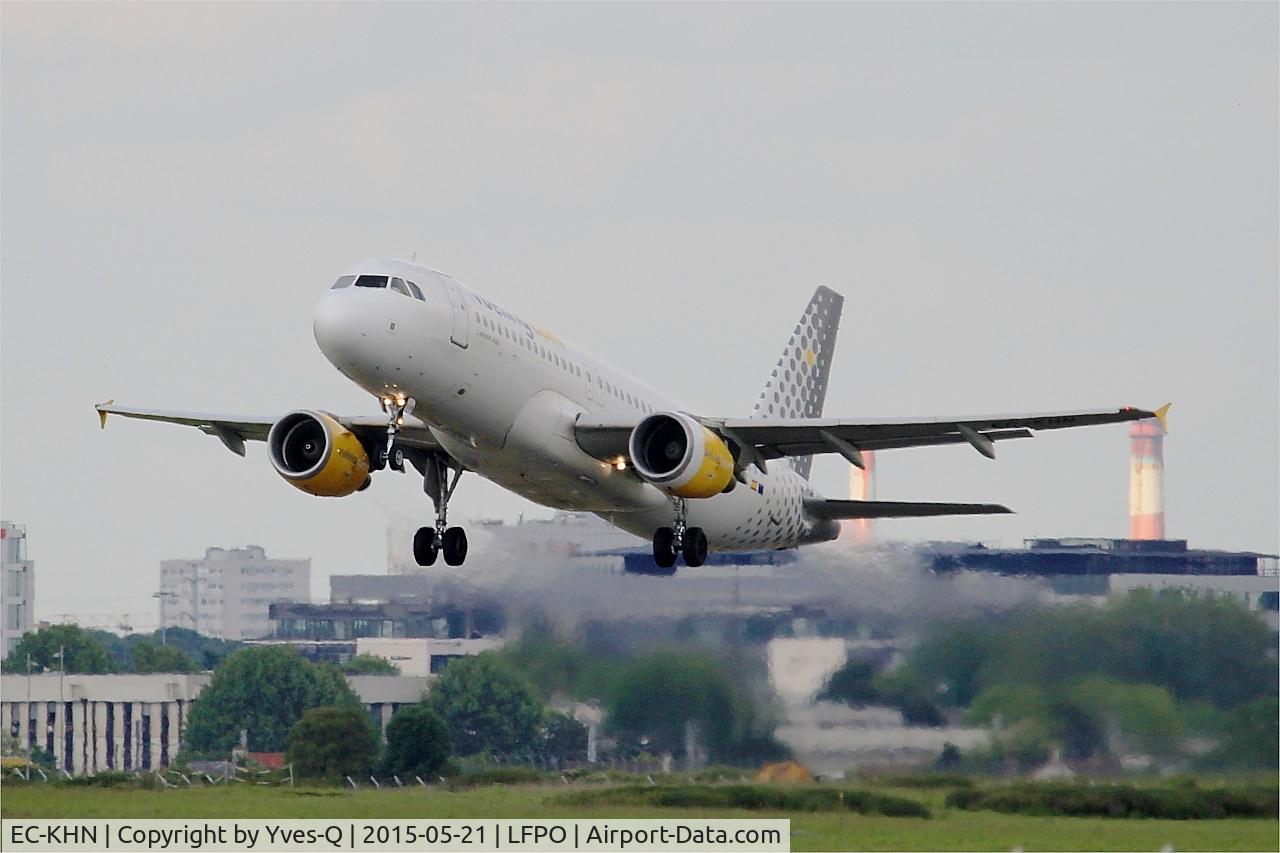 EC-KHN, 2007 Airbus A320-216 C/N 3203, Airbus A320-216, Take off rwy 24, Paris-Orly Airport (LFPO-ORY)