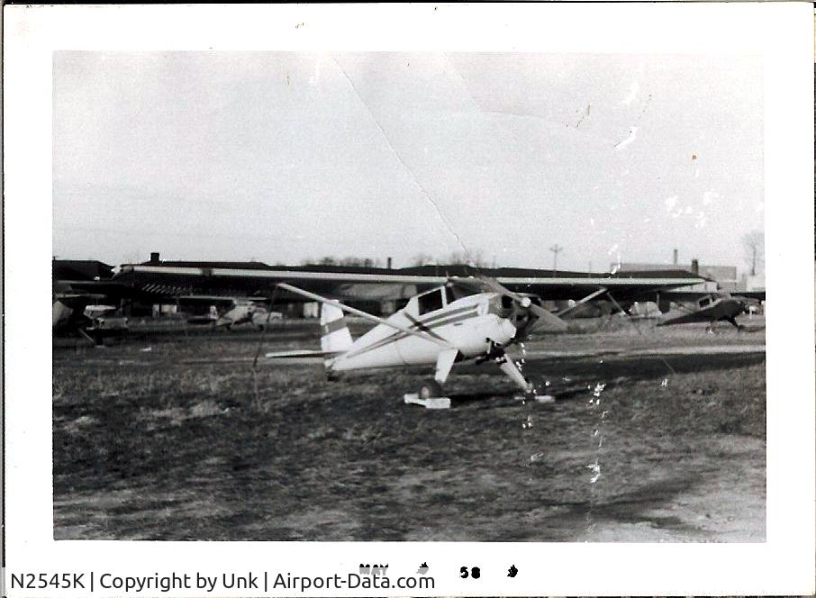 N2545K, Luscombe 8E Silvaire C/N 5272, Photo taken before it was registered in Canada.