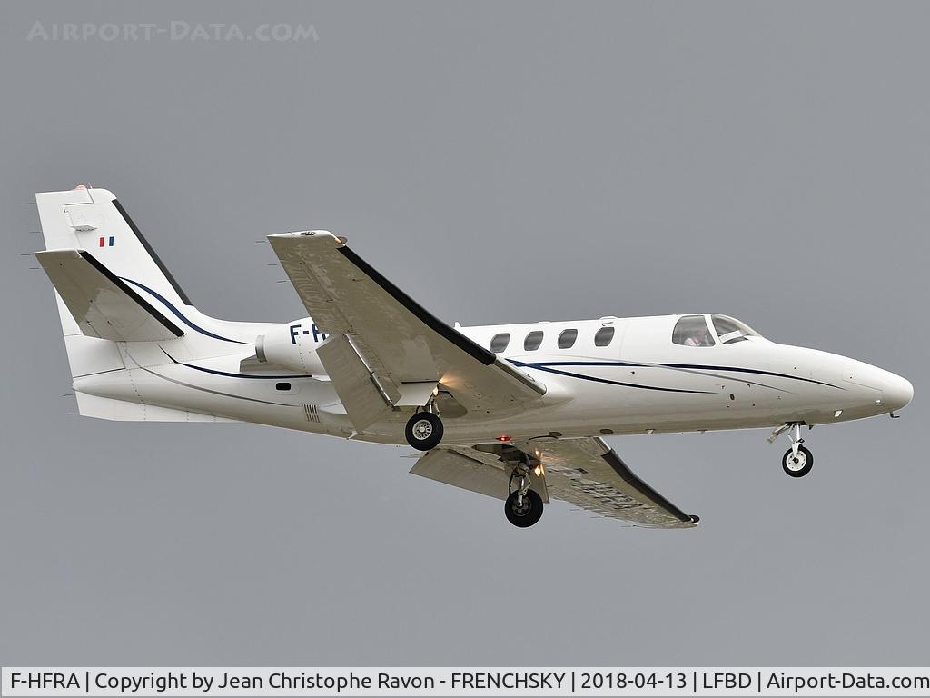 F-HFRA, 1978 Cessna 501 Citation I/SP C/N 501-0044, Airlec Air Espace