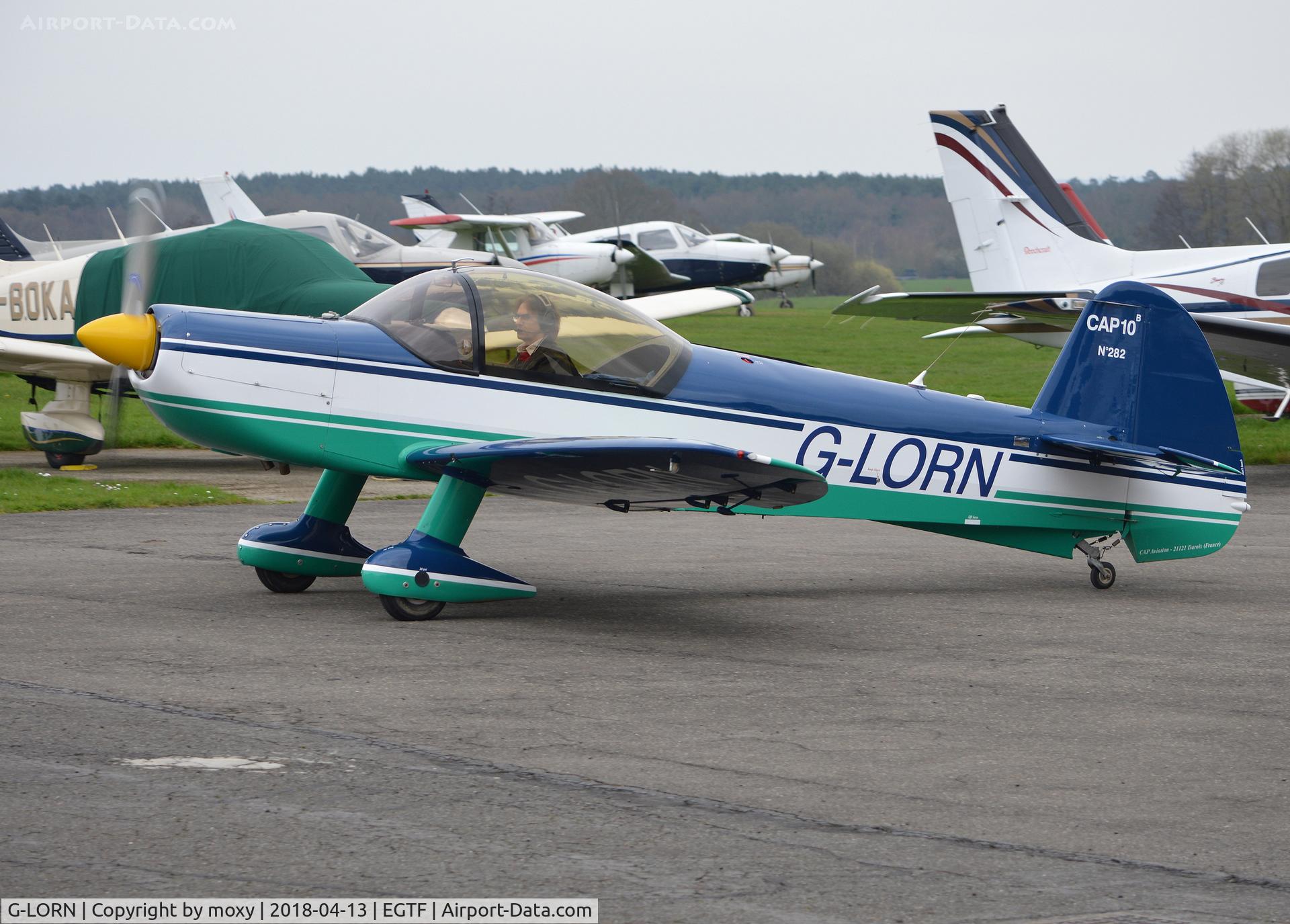 G-LORN, 1999 Mudry CAP-10B C/N 282, Mudry CAP-10B at Fairoaks.