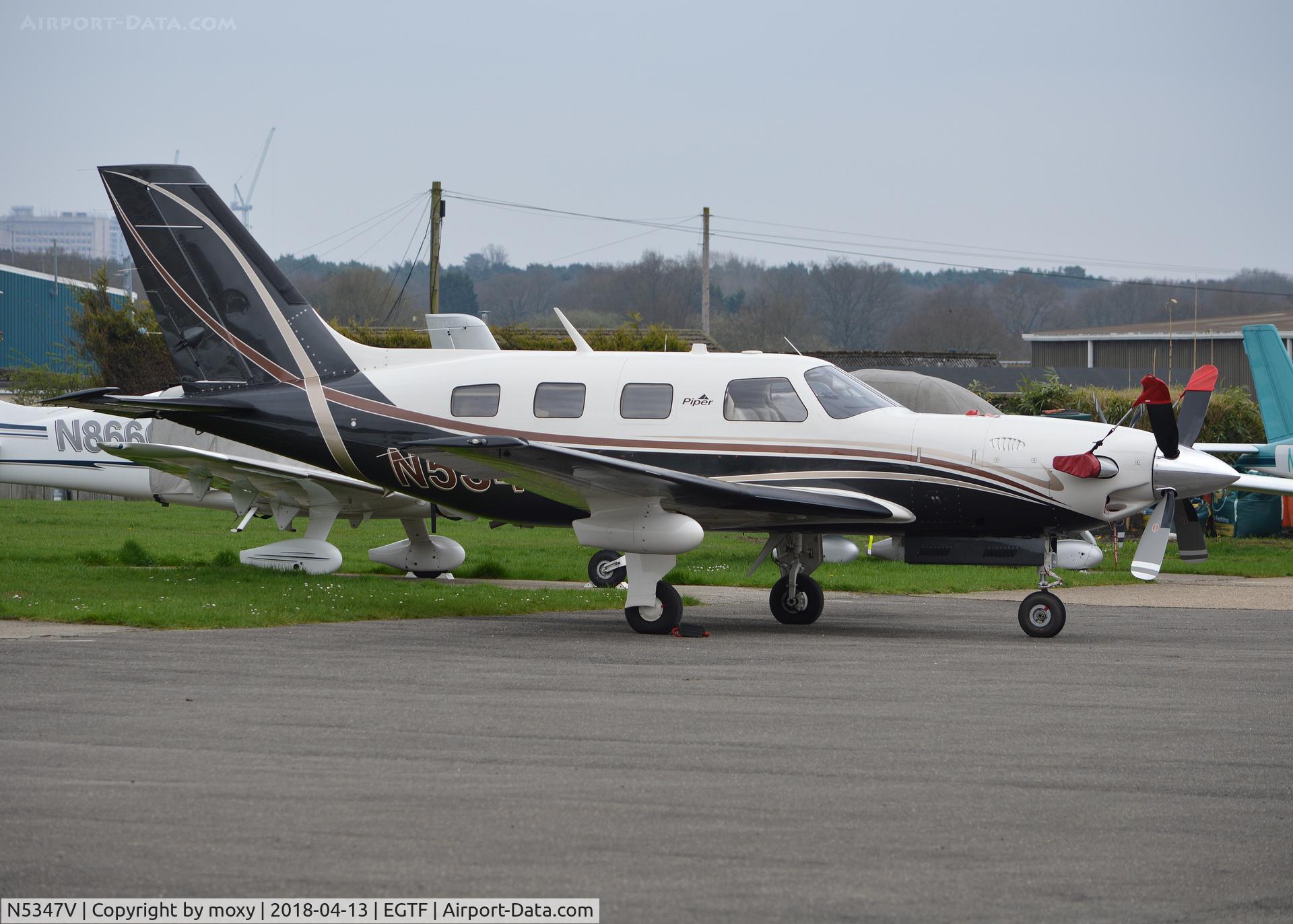 N5347V, Piper PA-46-500TP C/N 4697126, Piper PA-46-500TP Malibu Meridian at Fairoaks.