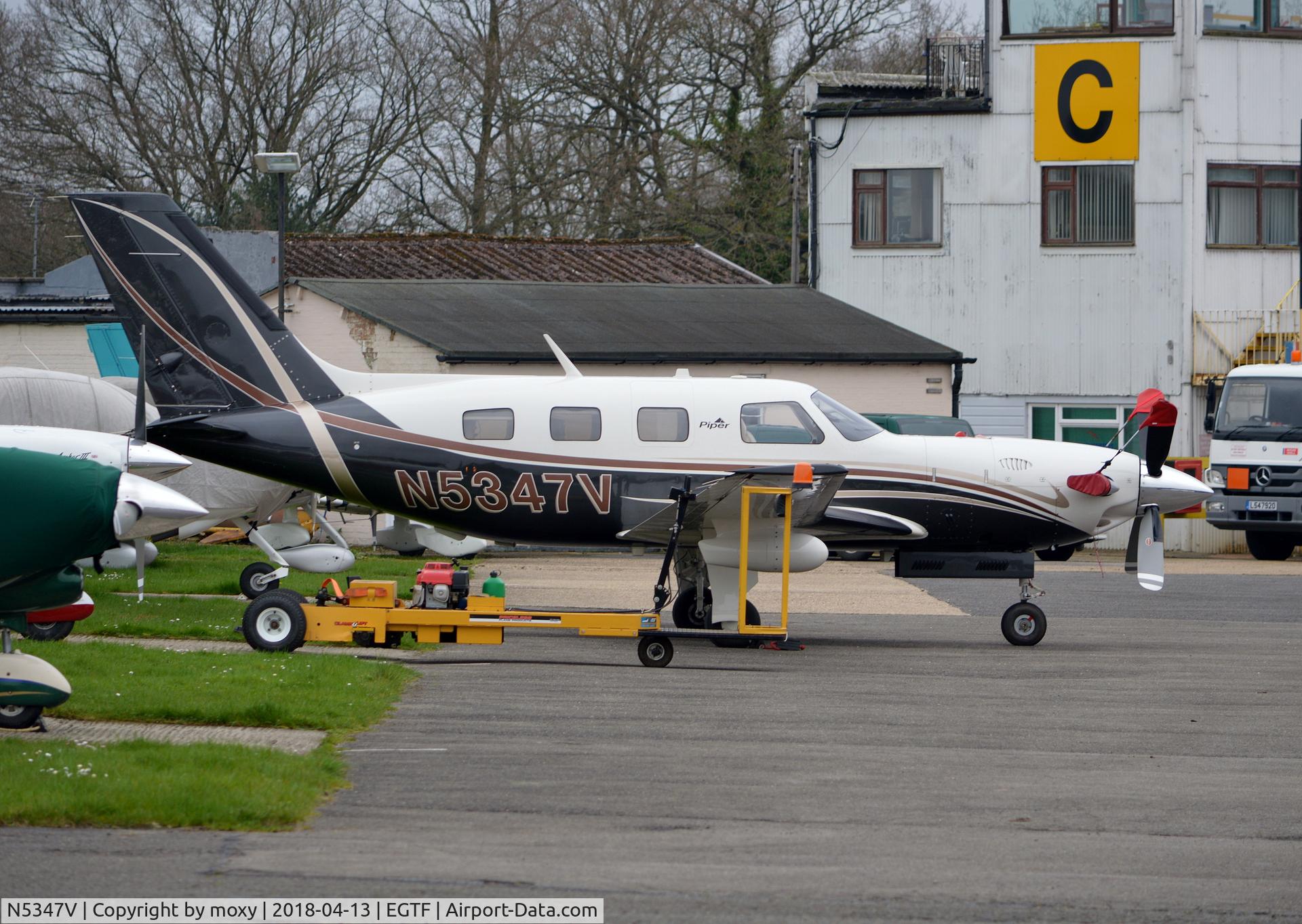 N5347V, Piper PA-46-500TP C/N 4697126, Piper PA-46-500TP Malibu Meridian at Fairoaks.