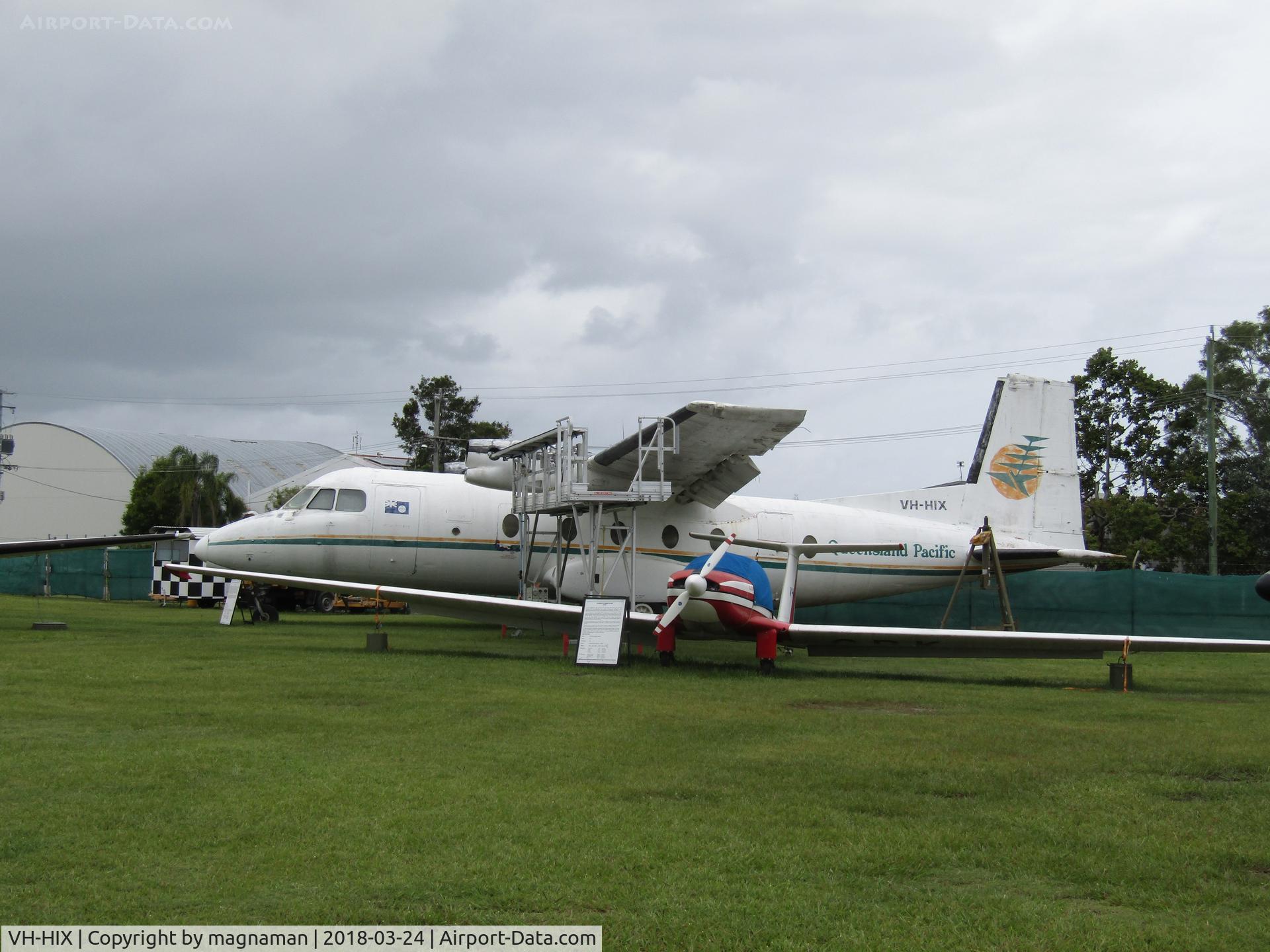 VH-HIX, 1967 Nord 262A C/N 42, Love these old frenchies - at caloundra museum