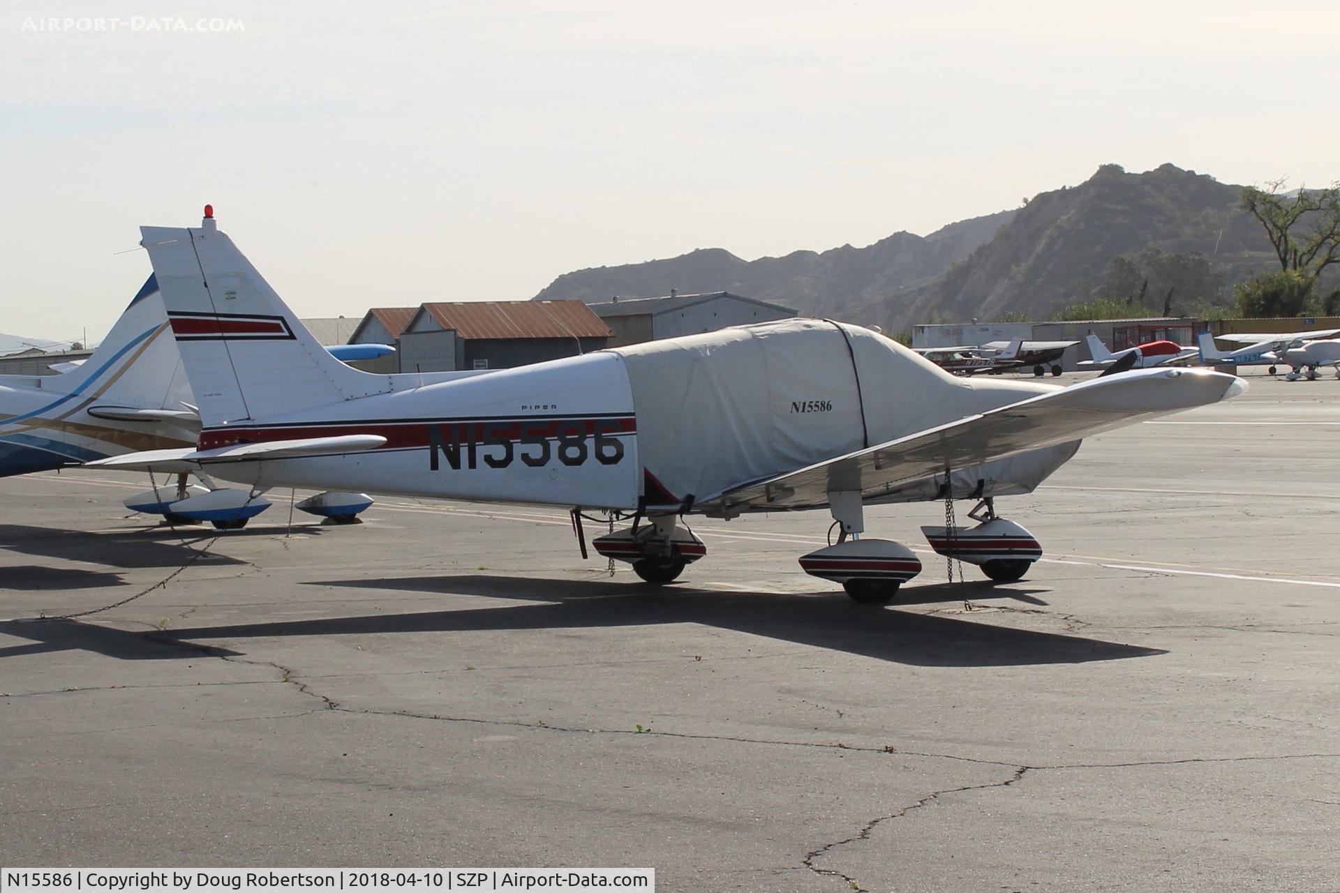 N15586, 1972 Piper PA-28-180 Cherokee C/N 28-7305093, 1972 Piper PA-28-180 CHEROKEE, Lycoming O-360-A3A 180 Hp