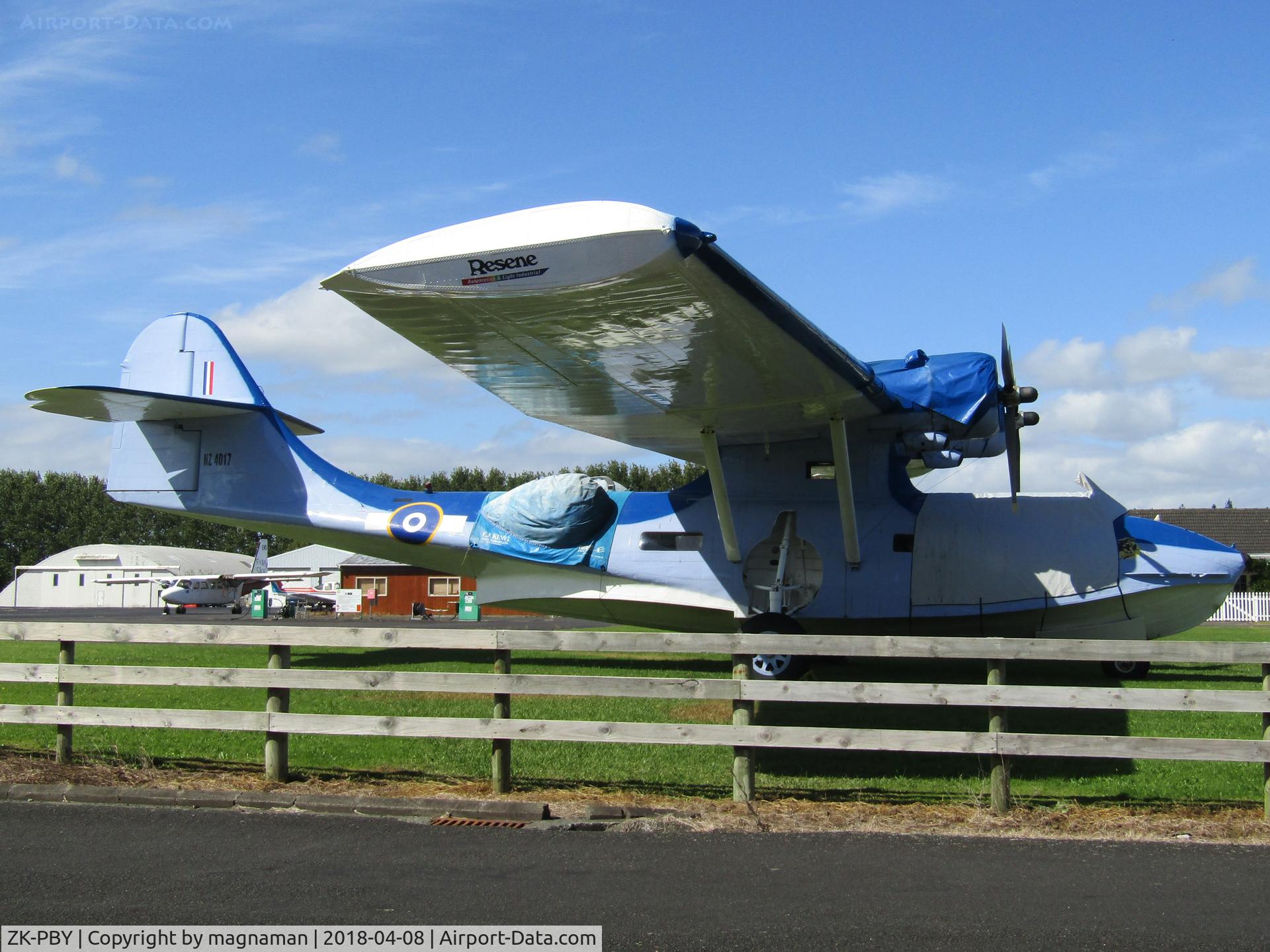ZK-PBY, Consolidated Vultee PBY-5A Catalina C/N CV-357, Back at Ardmore