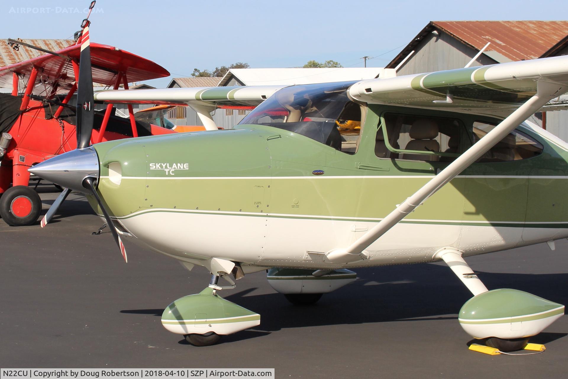 N22CU, 2007 Cessna T182T Turbo Skylane Turbo Skylane C/N T18208773, 2007 Cessna Turbo T182T Skylane, Lycoming TIO-540-AK1A 235 Hp, 6 cylinder, logo